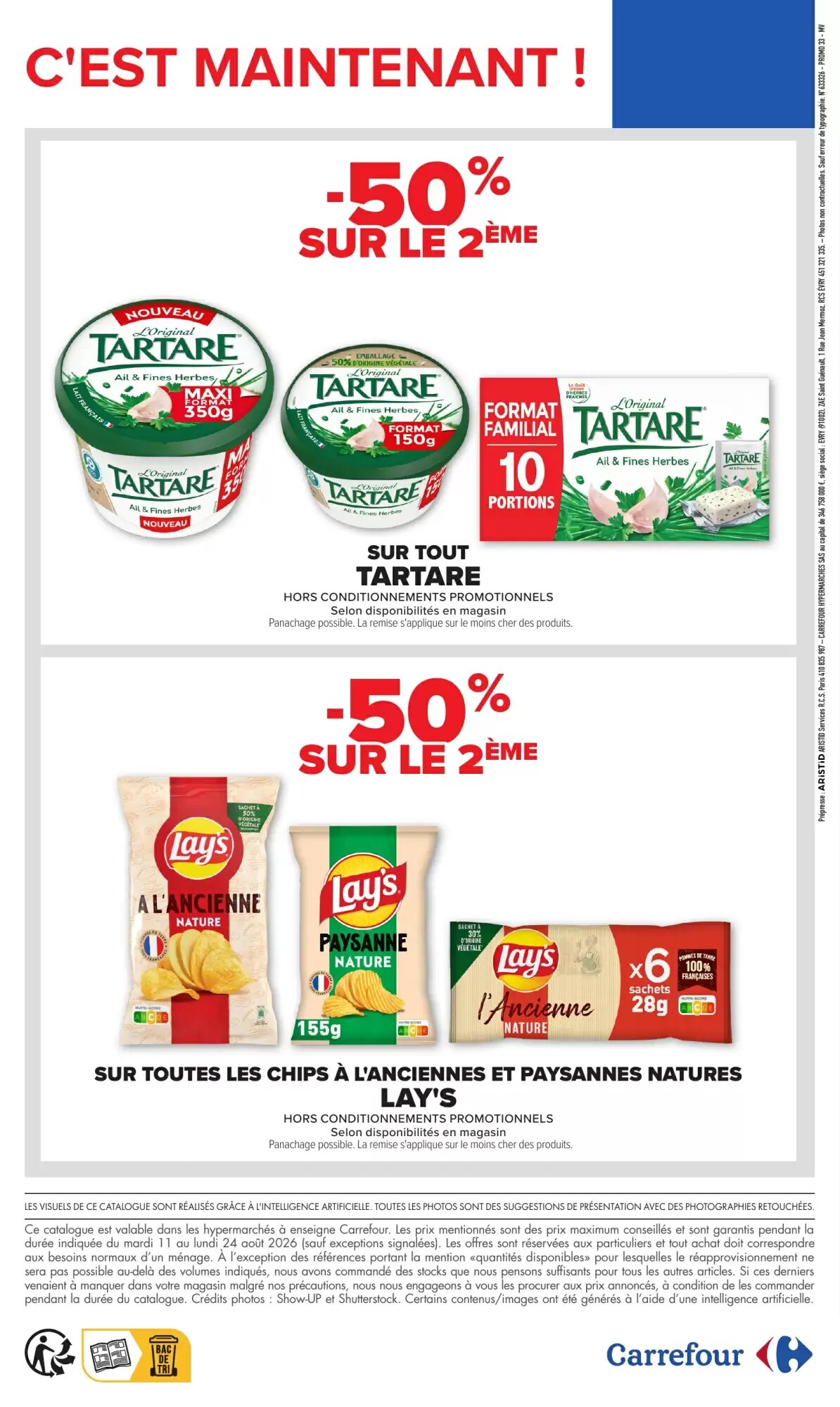 Prospectus promotionnel Carrefour valable à partir du 11/08/2026 - Page 2.
