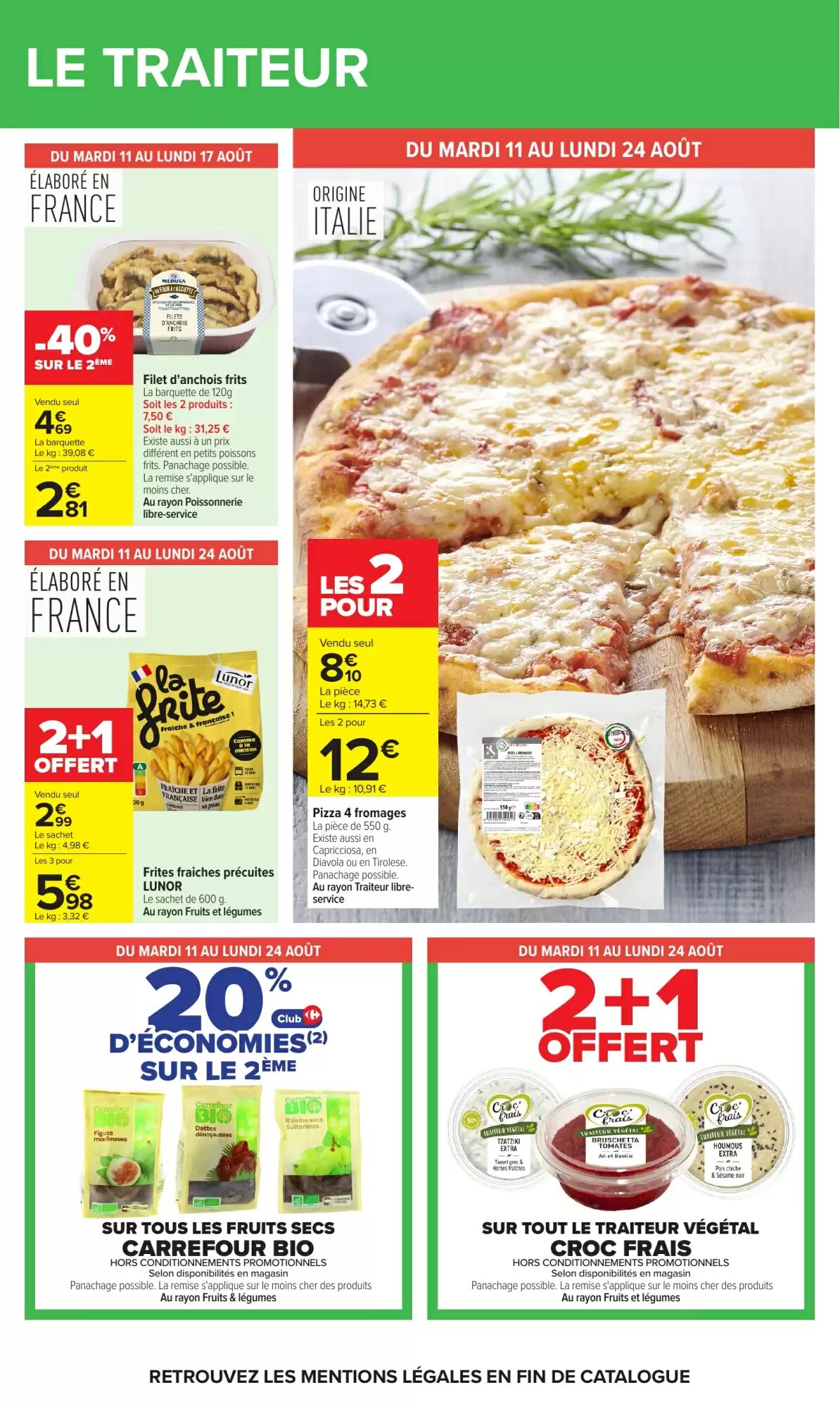 Prospectus promotionnel Carrefour valable à partir du 11/08/2026 - Page 21.