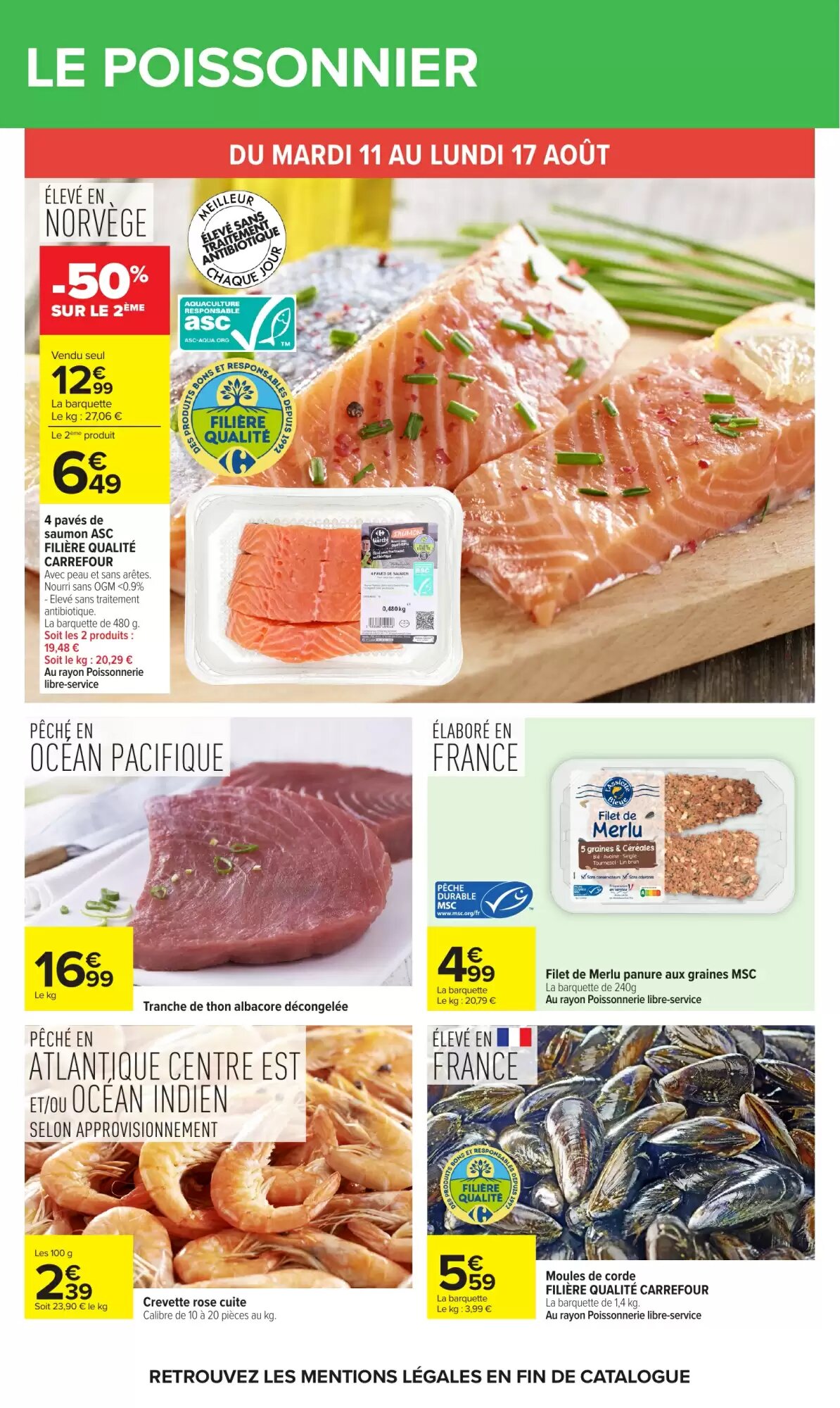 Prospectus promotionnel Carrefour valable à partir du 11/08/2026 - Page 22.