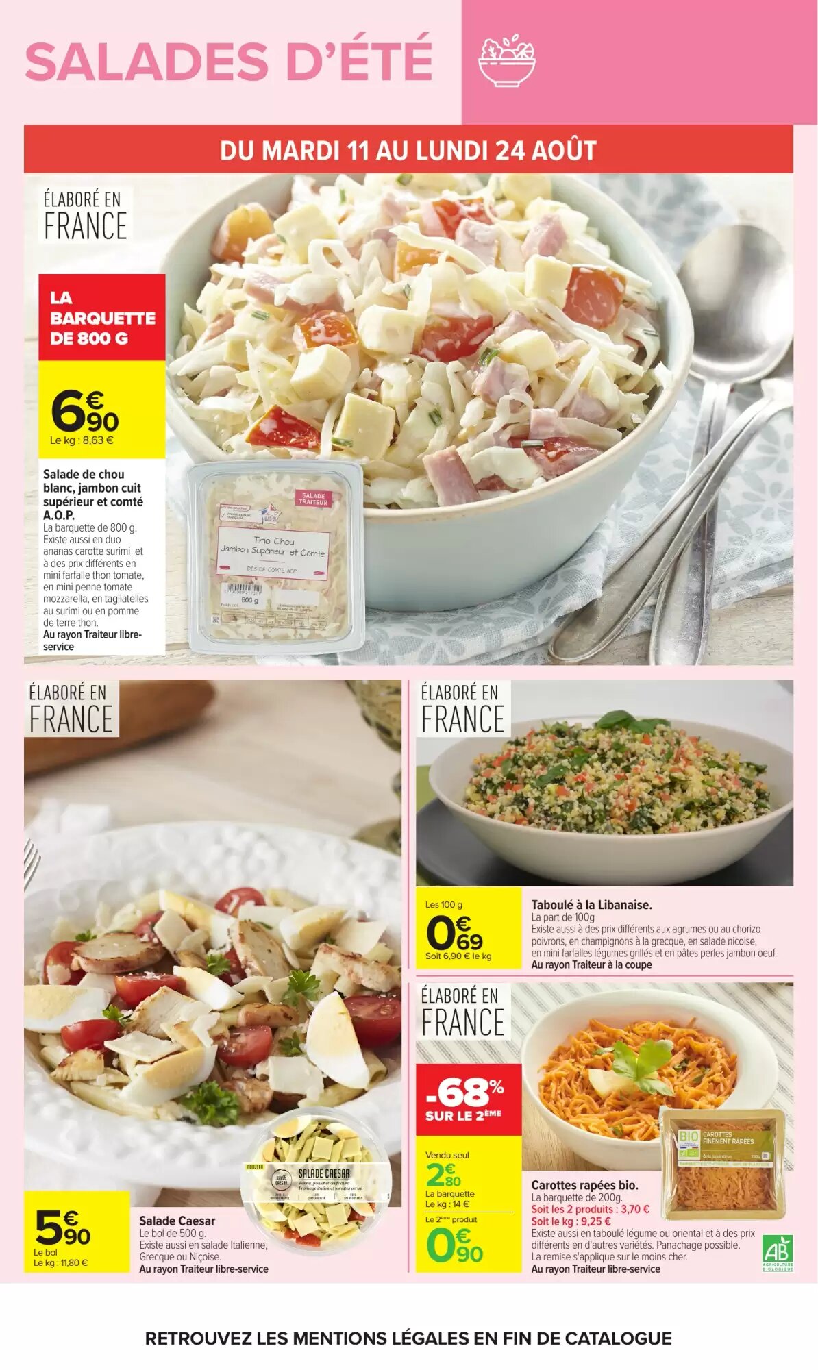 Prospectus promotionnel Carrefour valable à partir du 11/08/2026 - Page 31.
