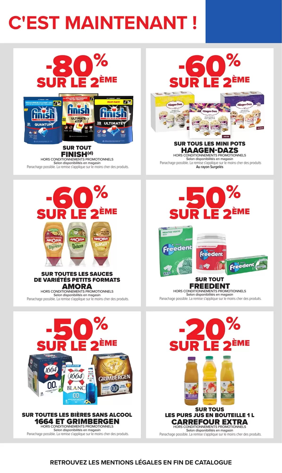 Prospectus promotionnel Carrefour valable à partir du 11/08/2026 - Page 42.