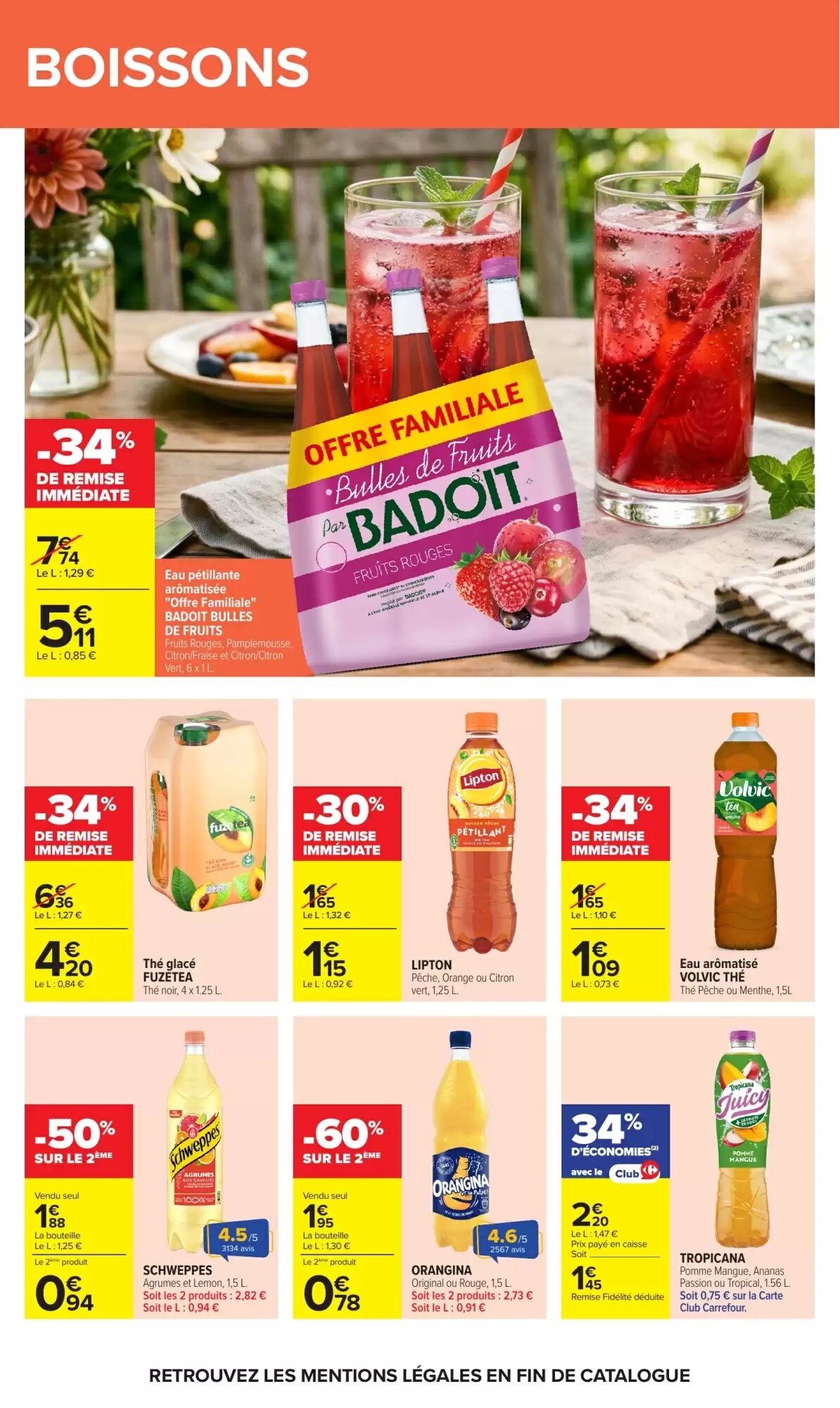 Prospectus promotionnel Carrefour valable à partir du 11/08/2026 - Page 43.