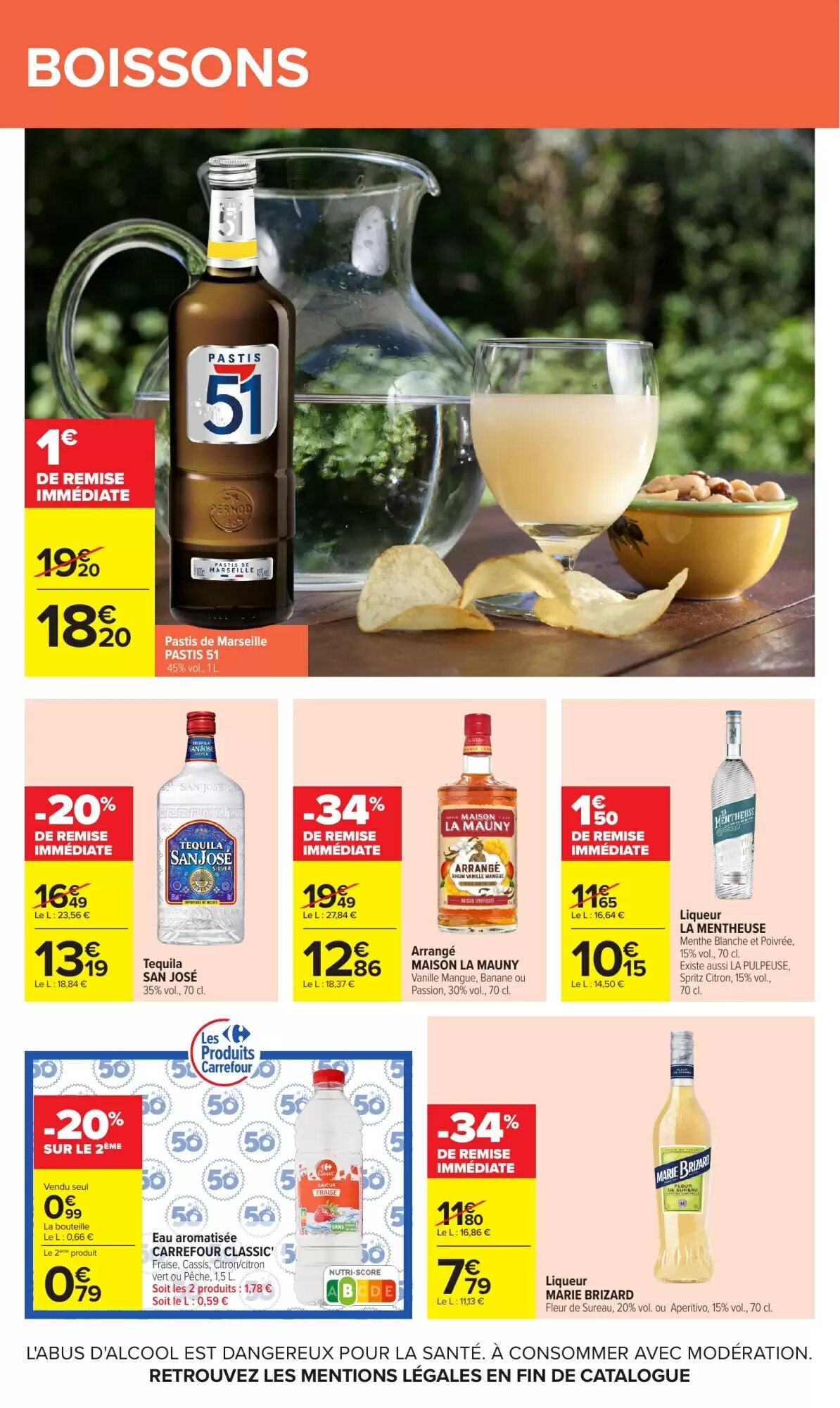Prospectus promotionnel Carrefour valable à partir du 11/08/2026 - Page 45.