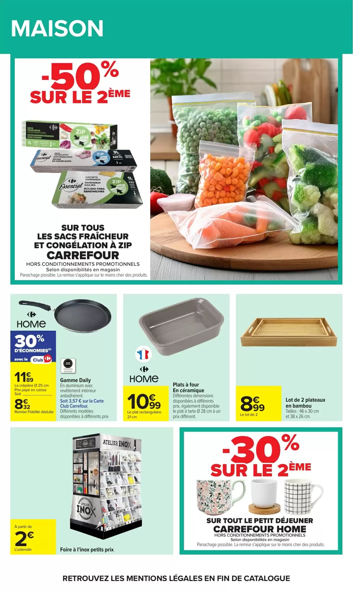 Prospectus promotionnel Carrefour valable à partir du 11/08/2026 - Page 55.