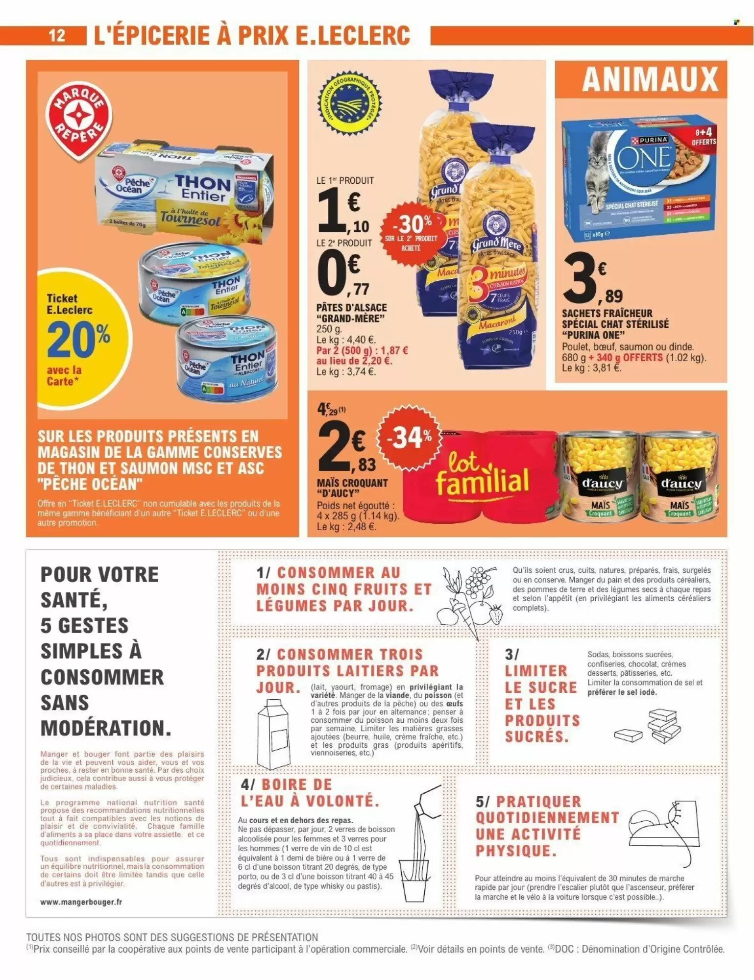 Prospectus promotionnel E.Leclerc Express valable à partir du 11/08/2026 - Page 12.
