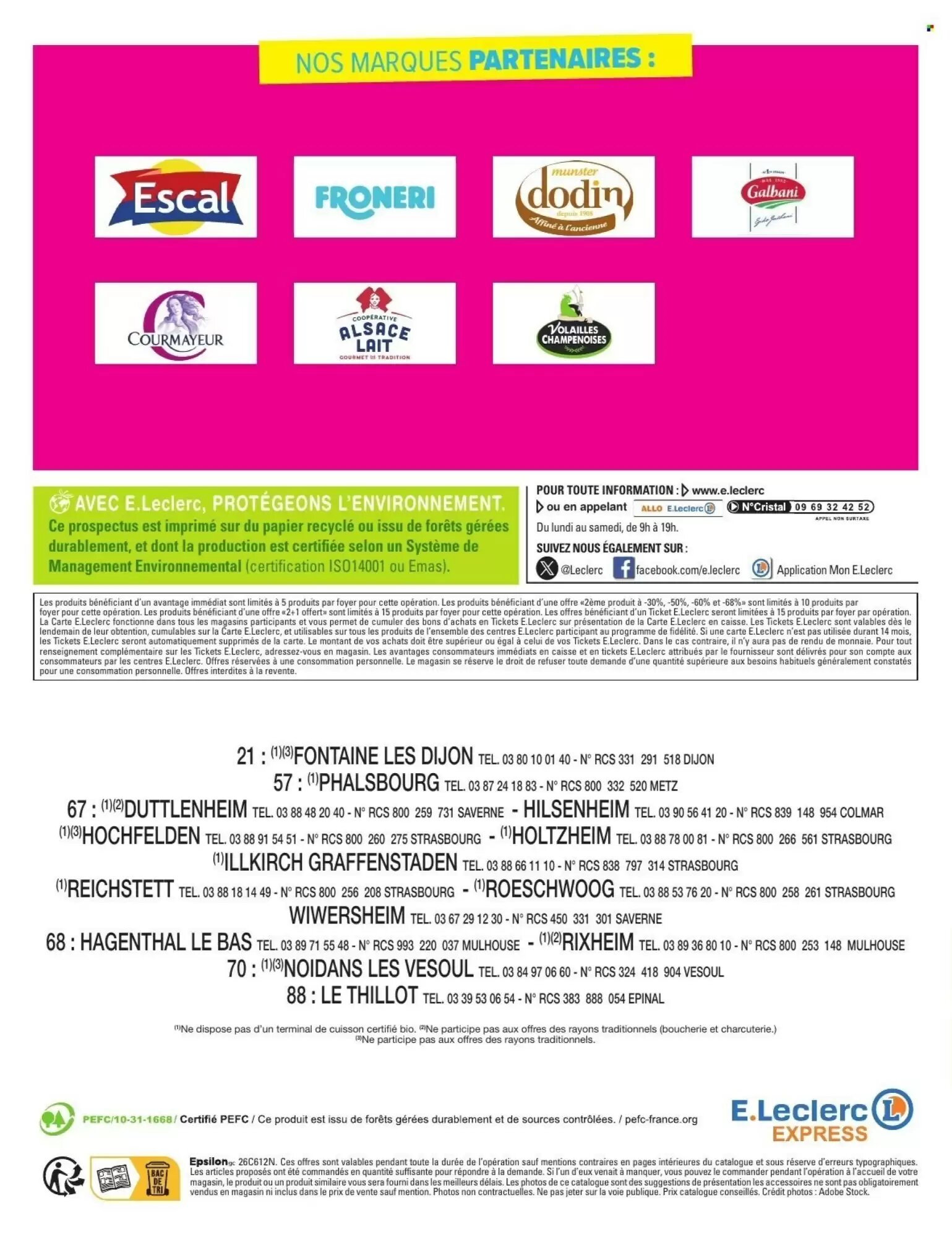 Prospectus promotionnel E.Leclerc Express valable à partir du 11/08/2026 - Page 16.