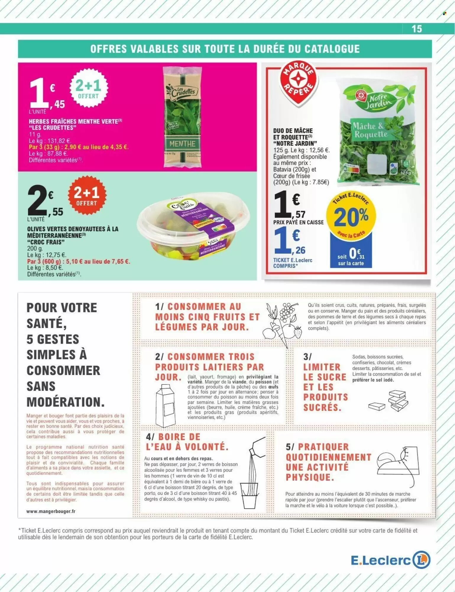 Prospectus promotionnel E.Leclerc valable à partir du 11/08/2026 - Page 15.