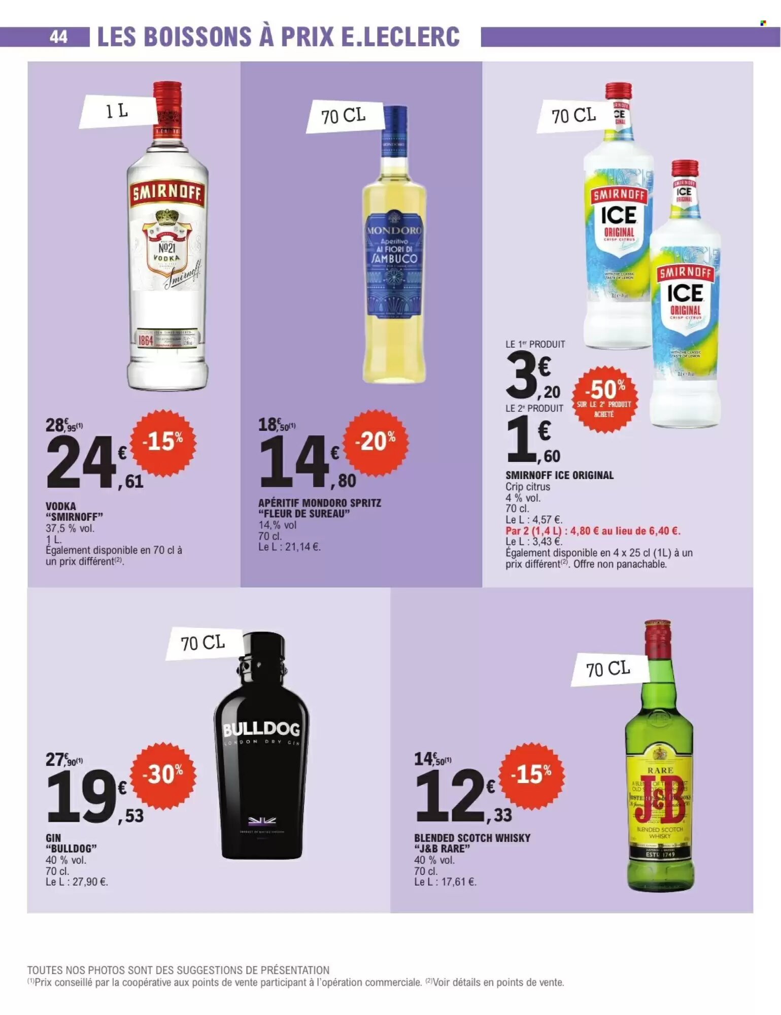 Prospectus promotionnel E.Leclerc valable à partir du 11/08/2026 - Page 44.