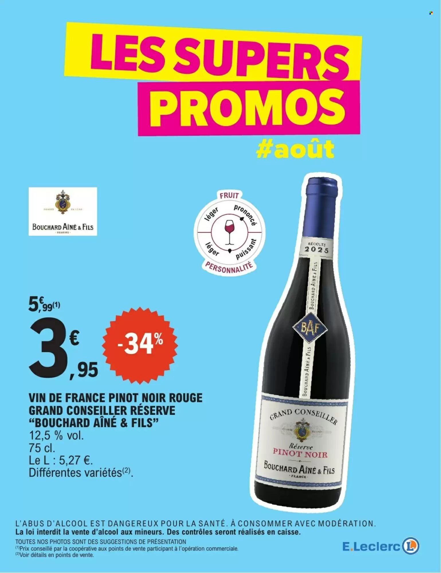 Prospectus promotionnel E.Leclerc valable à partir du 11/08/2026 - Page 64.