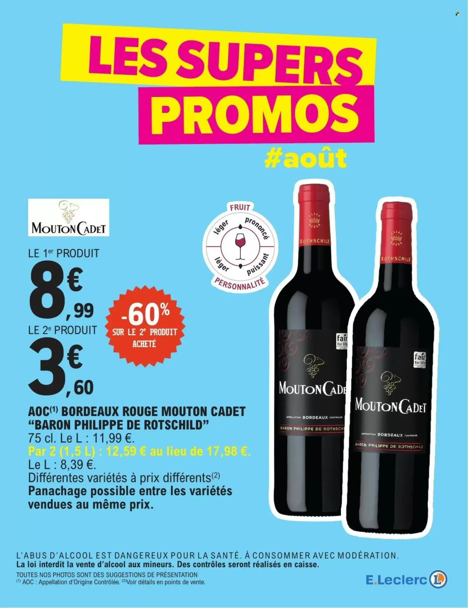 Prospectus promotionnel E.Leclerc valable à partir du 11/08/2026 - Page 65.
