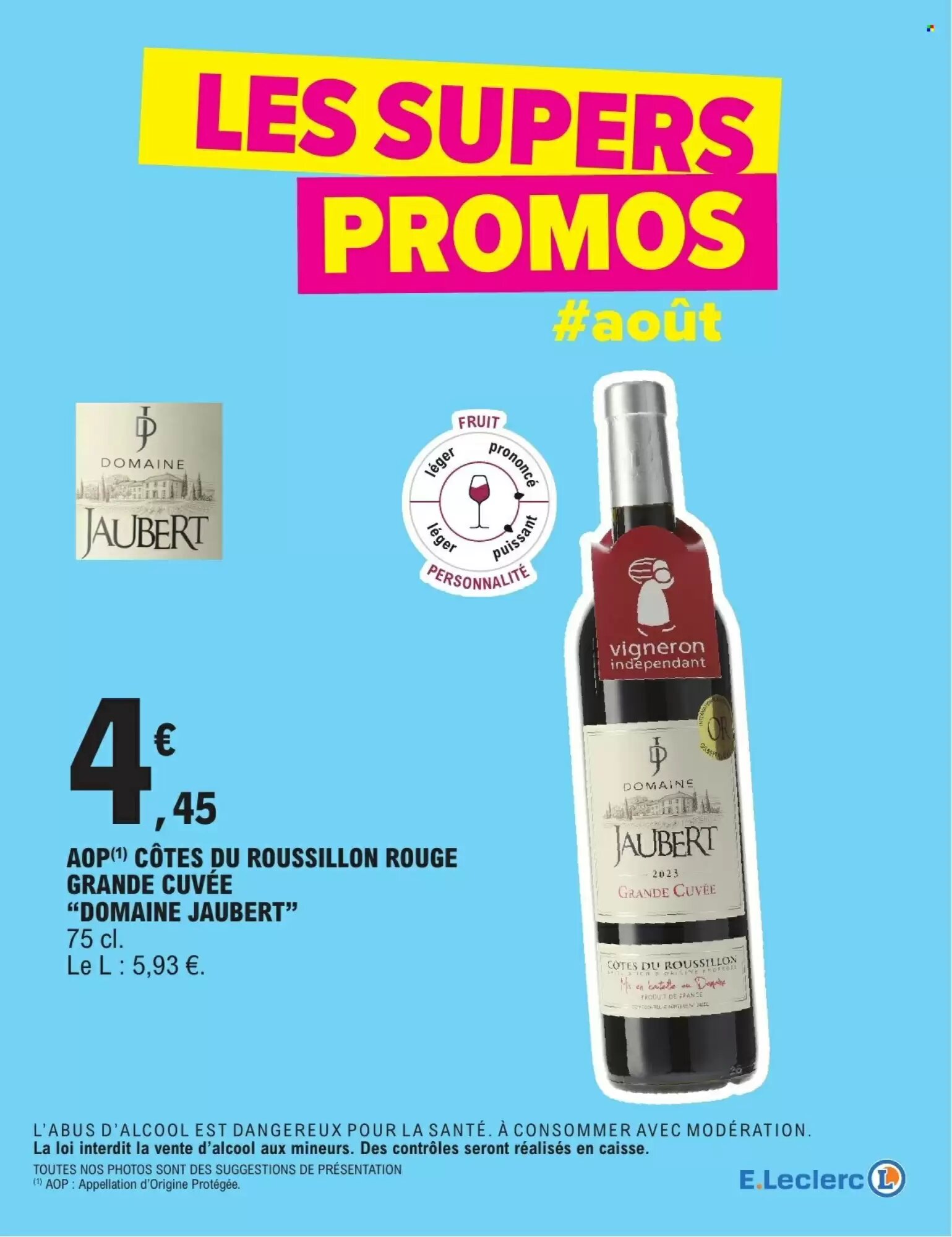Prospectus promotionnel E.Leclerc valable à partir du 11/08/2026 - Page 66.