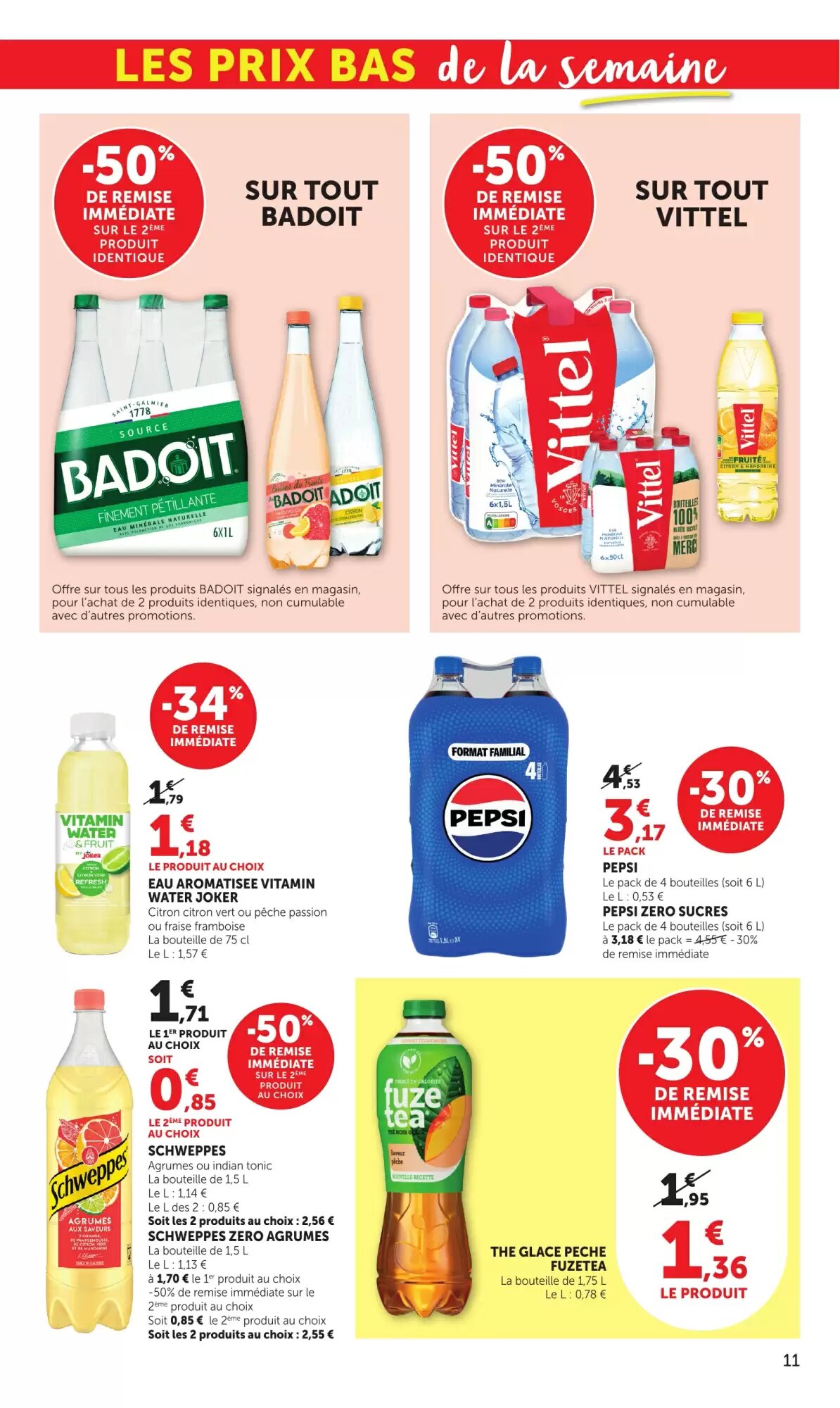 Prospectus promotionnel Bi1 valable à partir du 11/08/2026 - Page 11.