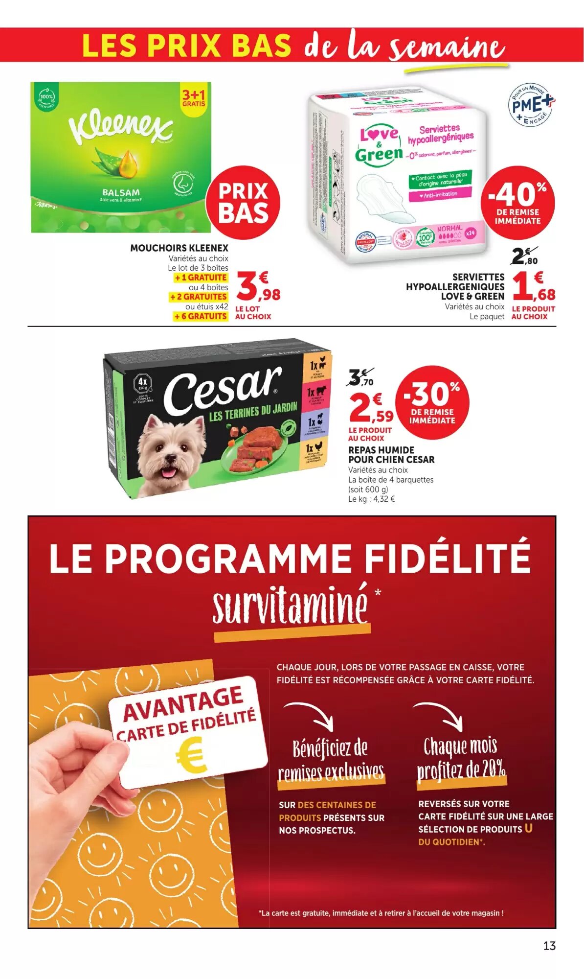 Prospectus promotionnel Bi1 valable à partir du 11/08/2026 - Page 13.