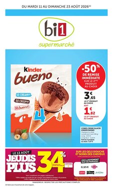 Prospectus promotionnel Bi1 valable à partir du 11/08/2026