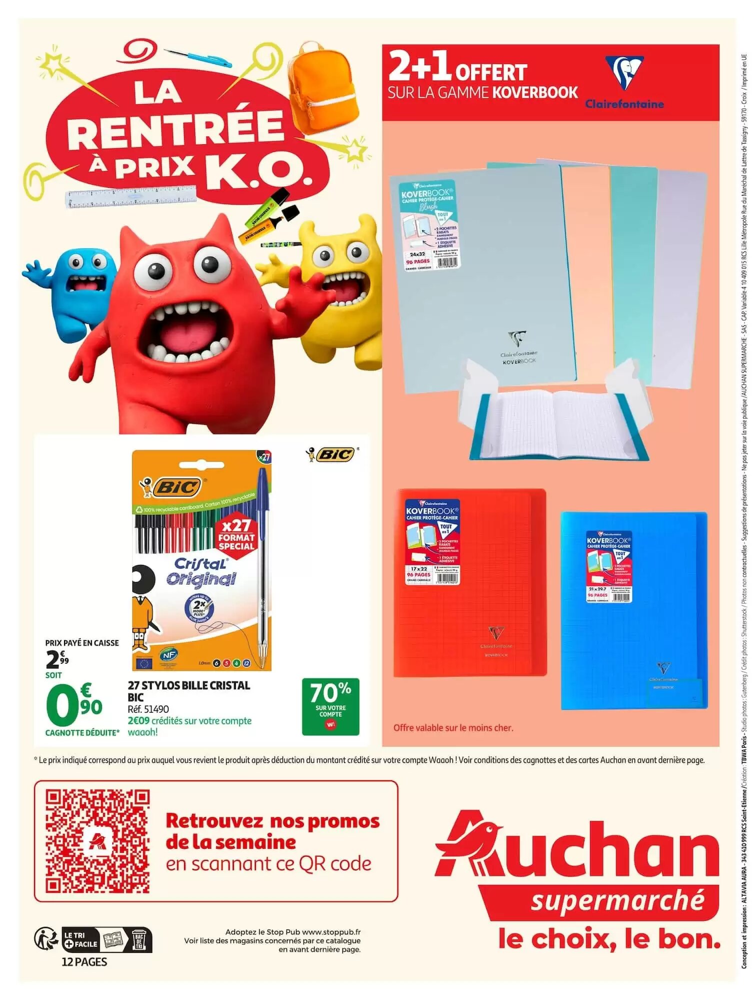 Prospectus promotionnel Auchan valable à partir du 11/08/2026 - Page 12.