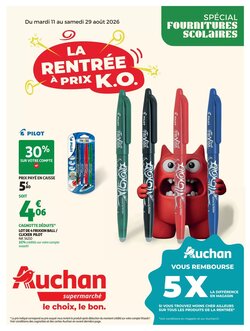 Prospectus promotionnel Auchan valable à partir du 11/08/2026