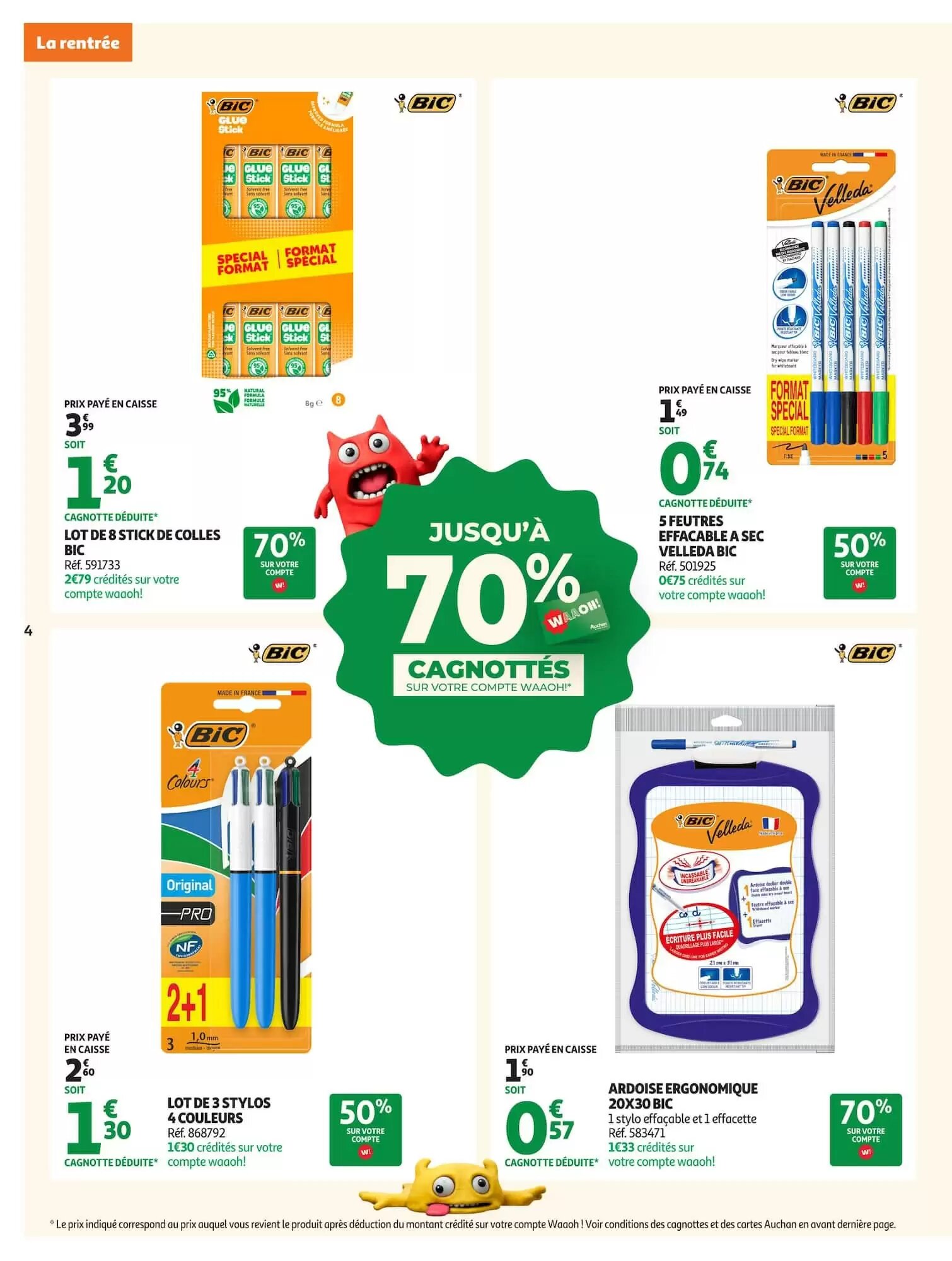 Prospectus promotionnel Auchan valable à partir du 11/08/2026 - Page 4.