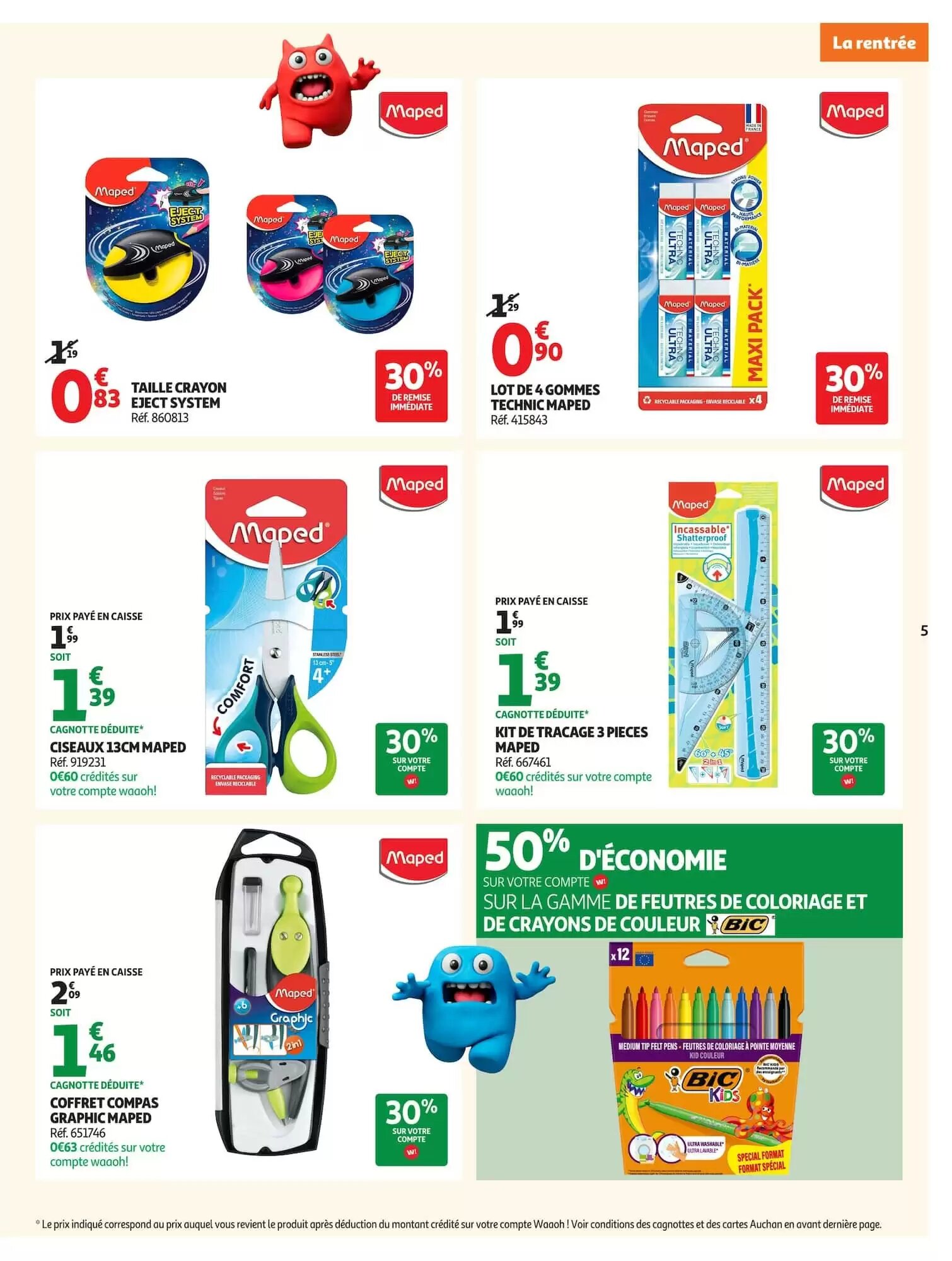 Prospectus promotionnel Auchan valable à partir du 11/08/2026 - Page 5.