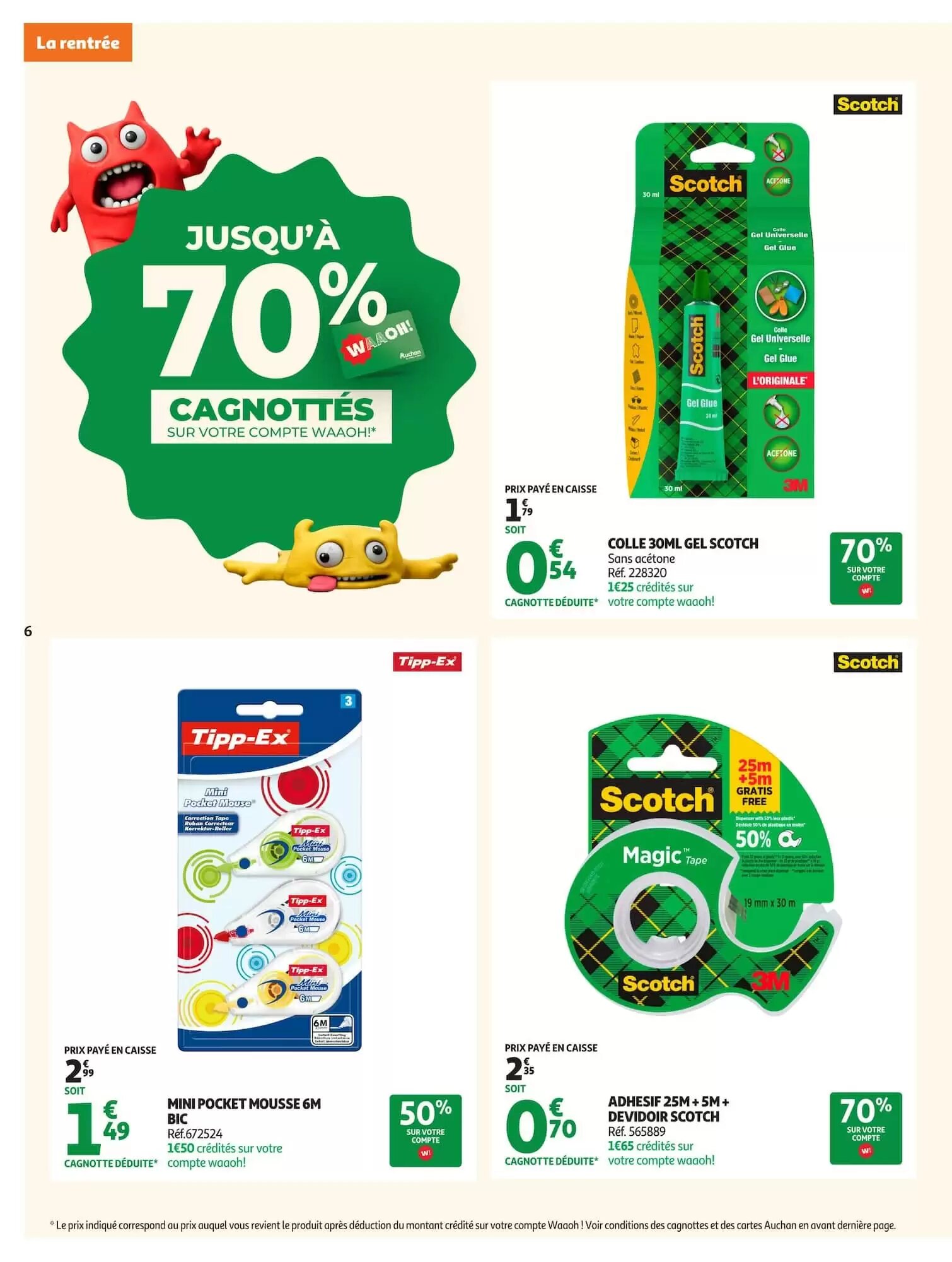 Prospectus promotionnel Auchan valable à partir du 11/08/2026 - Page 6.