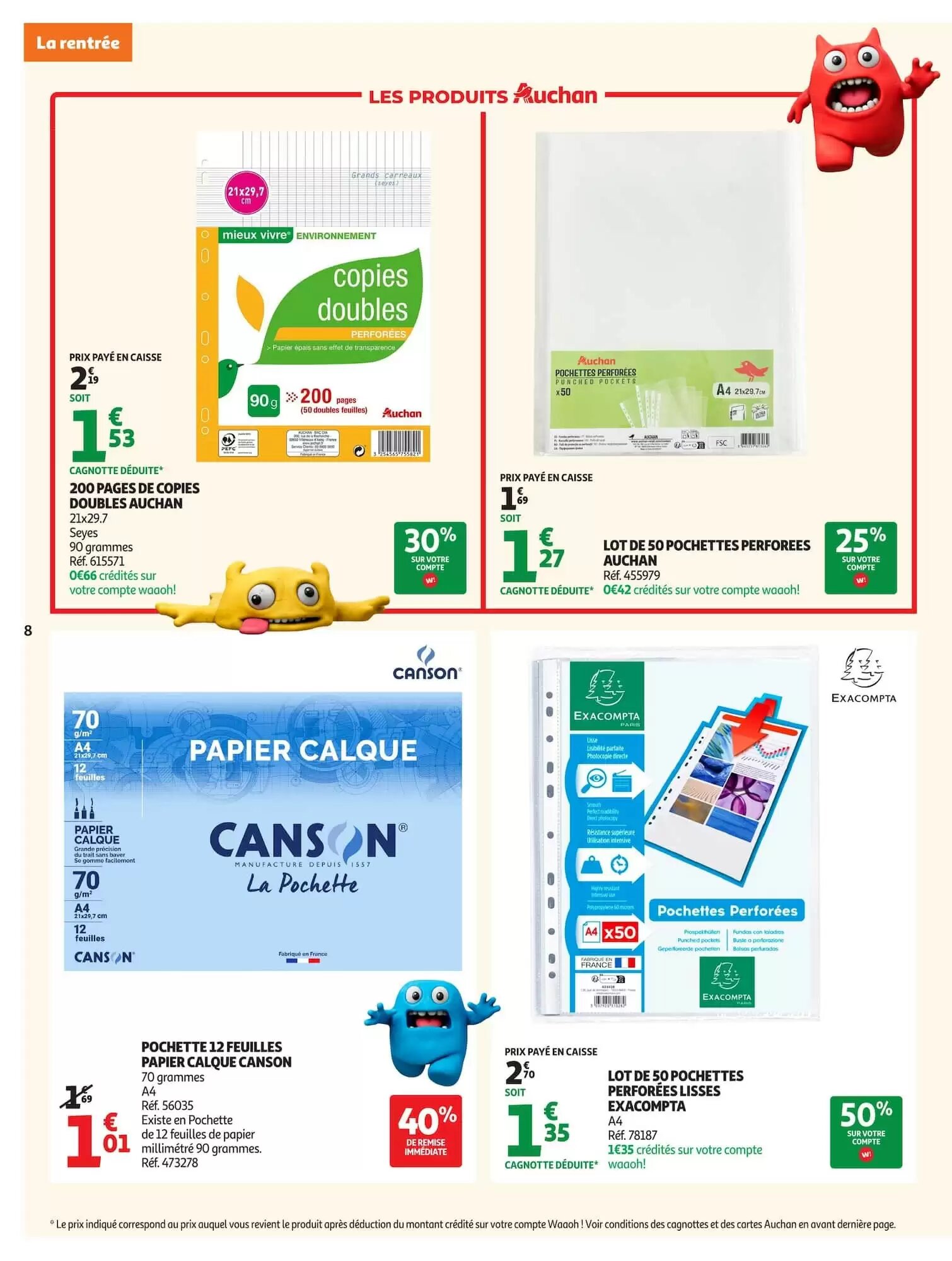 Prospectus promotionnel Auchan valable à partir du 11/08/2026 - Page 8.