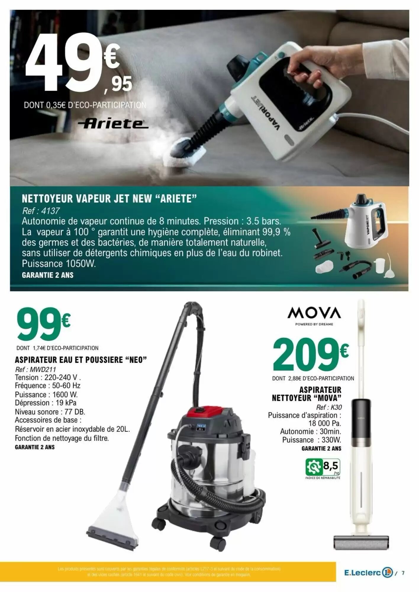 Prospectus promotionnel E.Leclerc valable à partir du 11/08/2026 - Page 7.