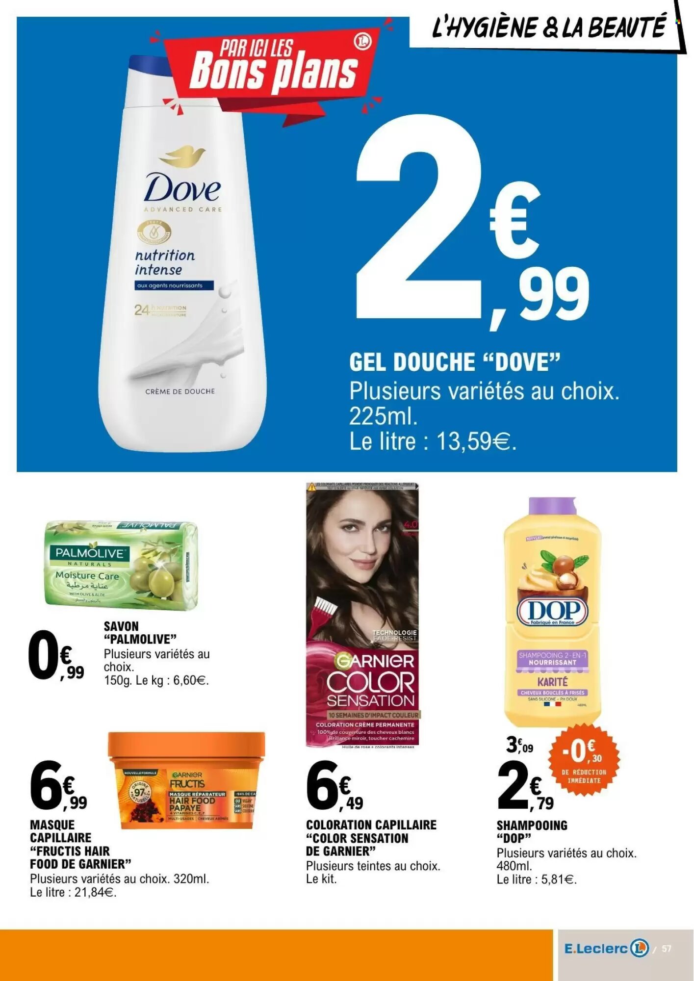 Prospectus promotionnel E.Leclerc valable à partir du 11/08/2026 - Page 57.