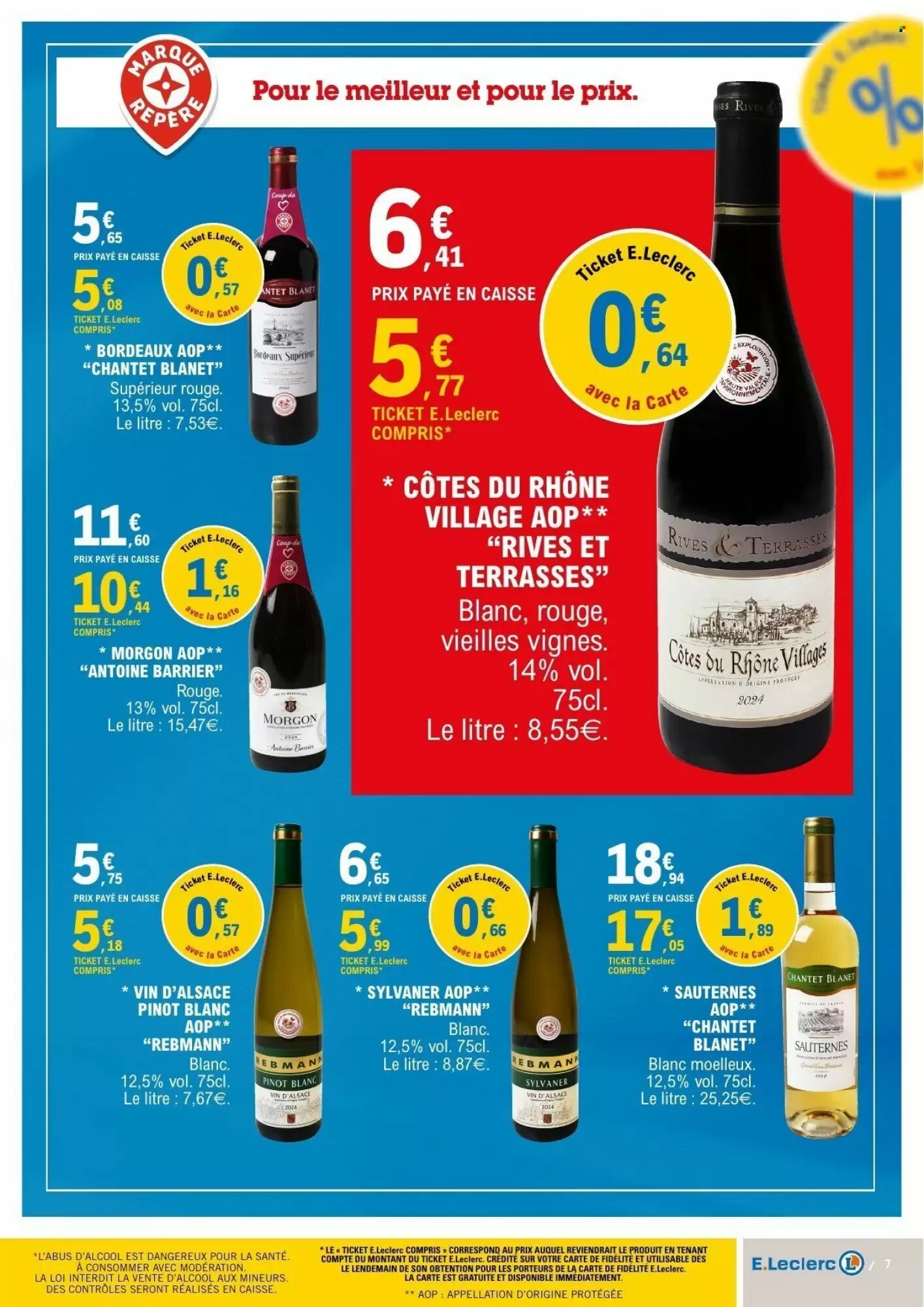 Prospectus promotionnel E.Leclerc valable à partir du 11/08/2026 - Page 7.