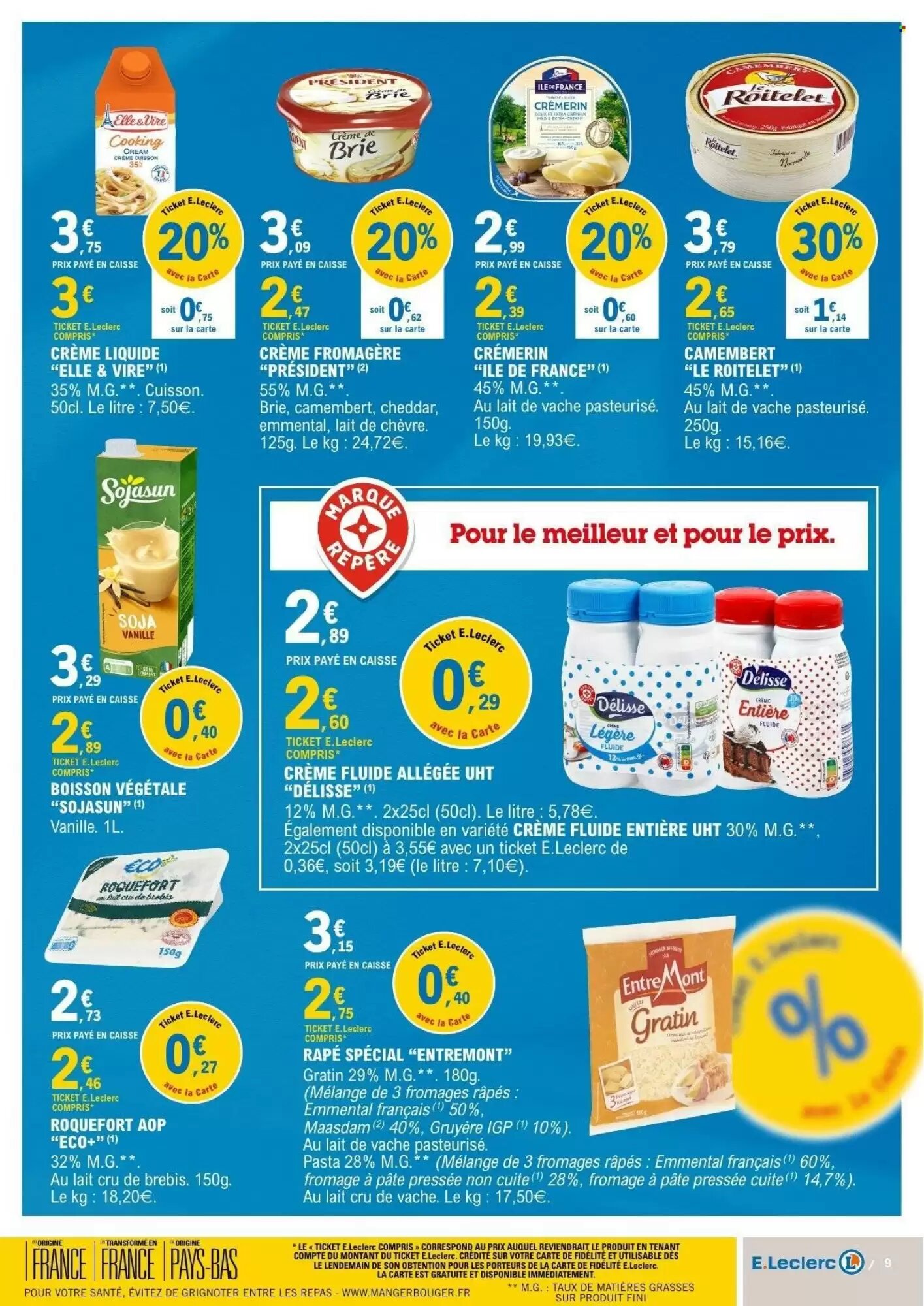 Prospectus promotionnel E.Leclerc valable à partir du 11/08/2026 - Page 9.