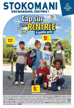Prospectus promotionnel Stokomani valable à partir du 11/08/2026