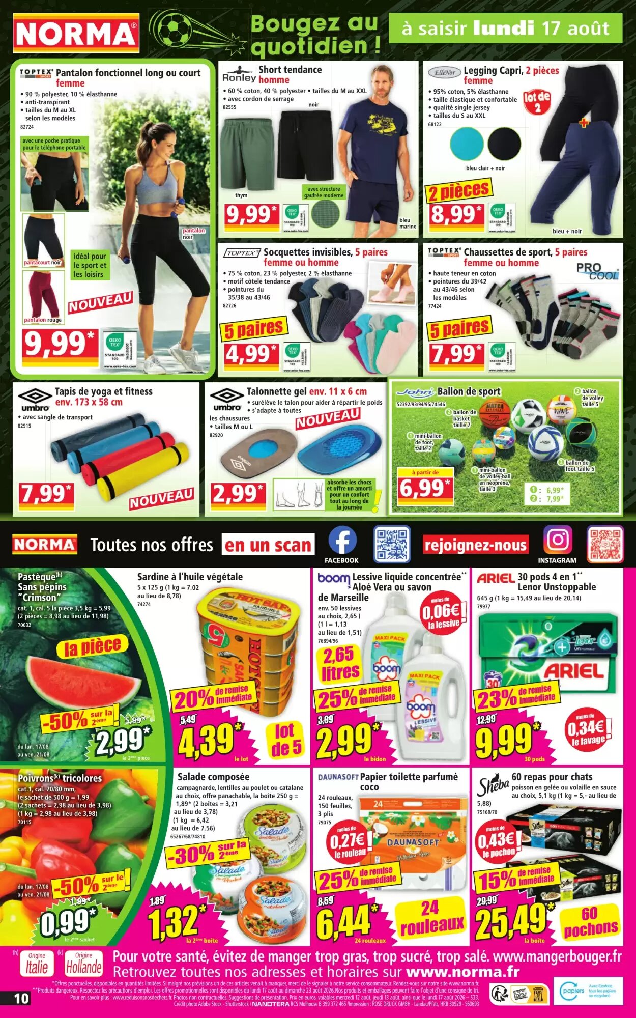 Prospectus promotionnel Norma valable à partir du 12/08/2026 - Page 10.