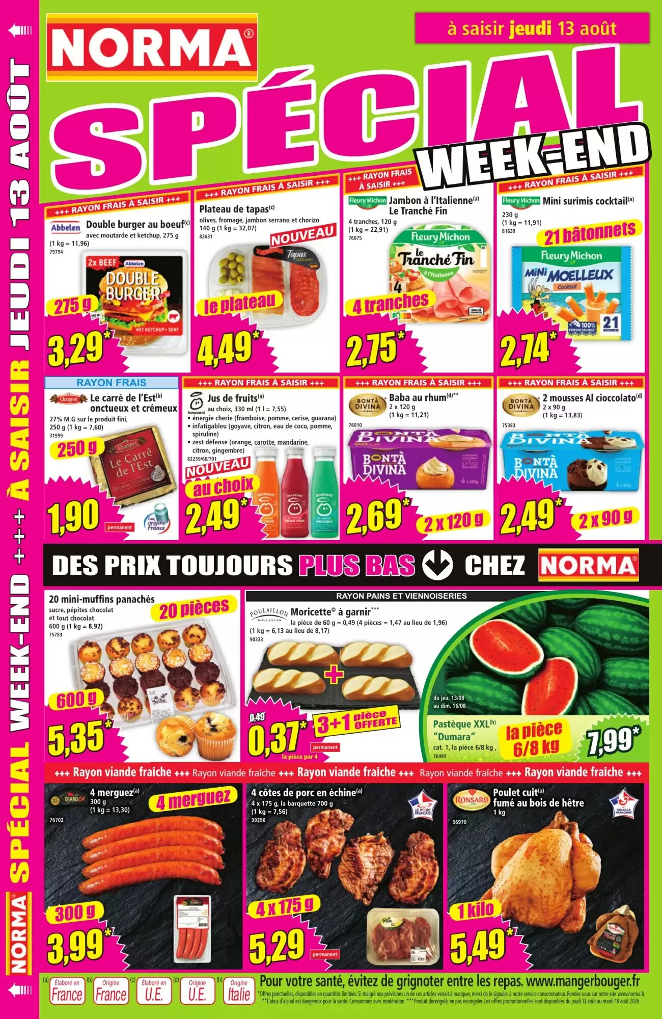 Prospectus promotionnel Norma valable à partir du 12/08/2026 - Page 12.