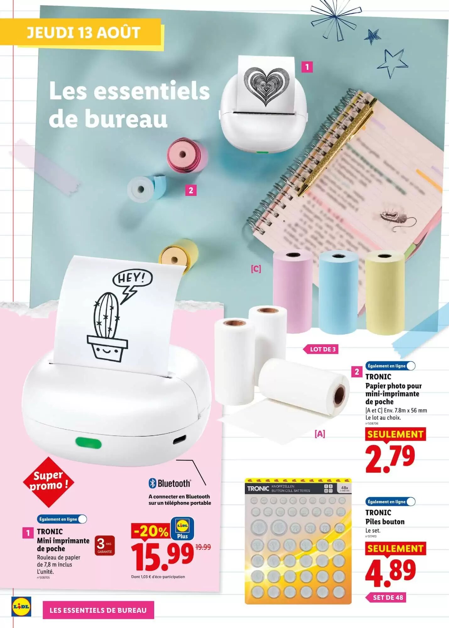 Prospectus promotionnel Lidl valable à partir du 13/08/2026 - Page 14.
