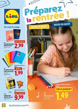 Prospectus promotionnel Lidl valable à partir du 13/08/2026