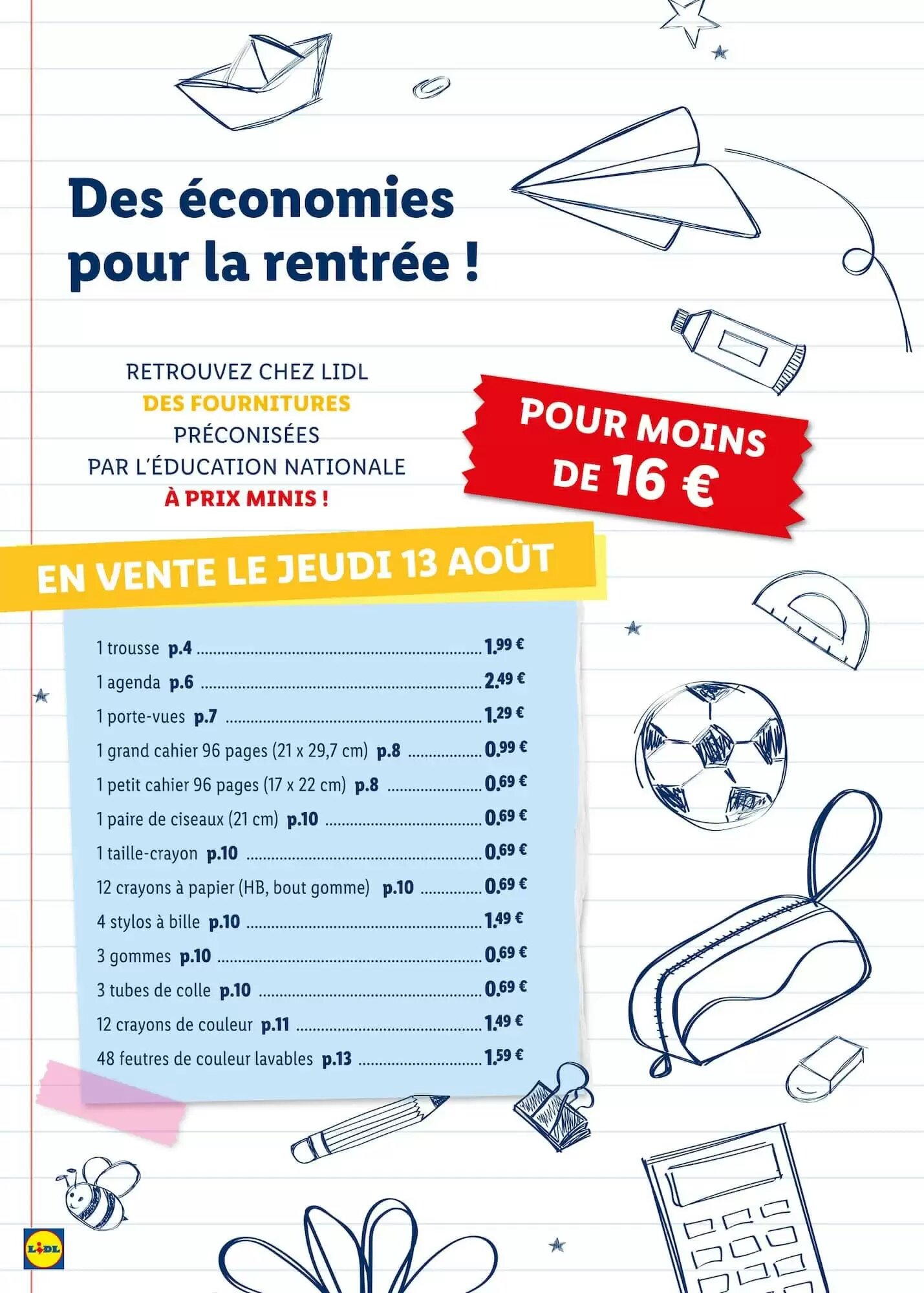 Prospectus promotionnel Lidl valable à partir du 13/08/2026 - Page 2.