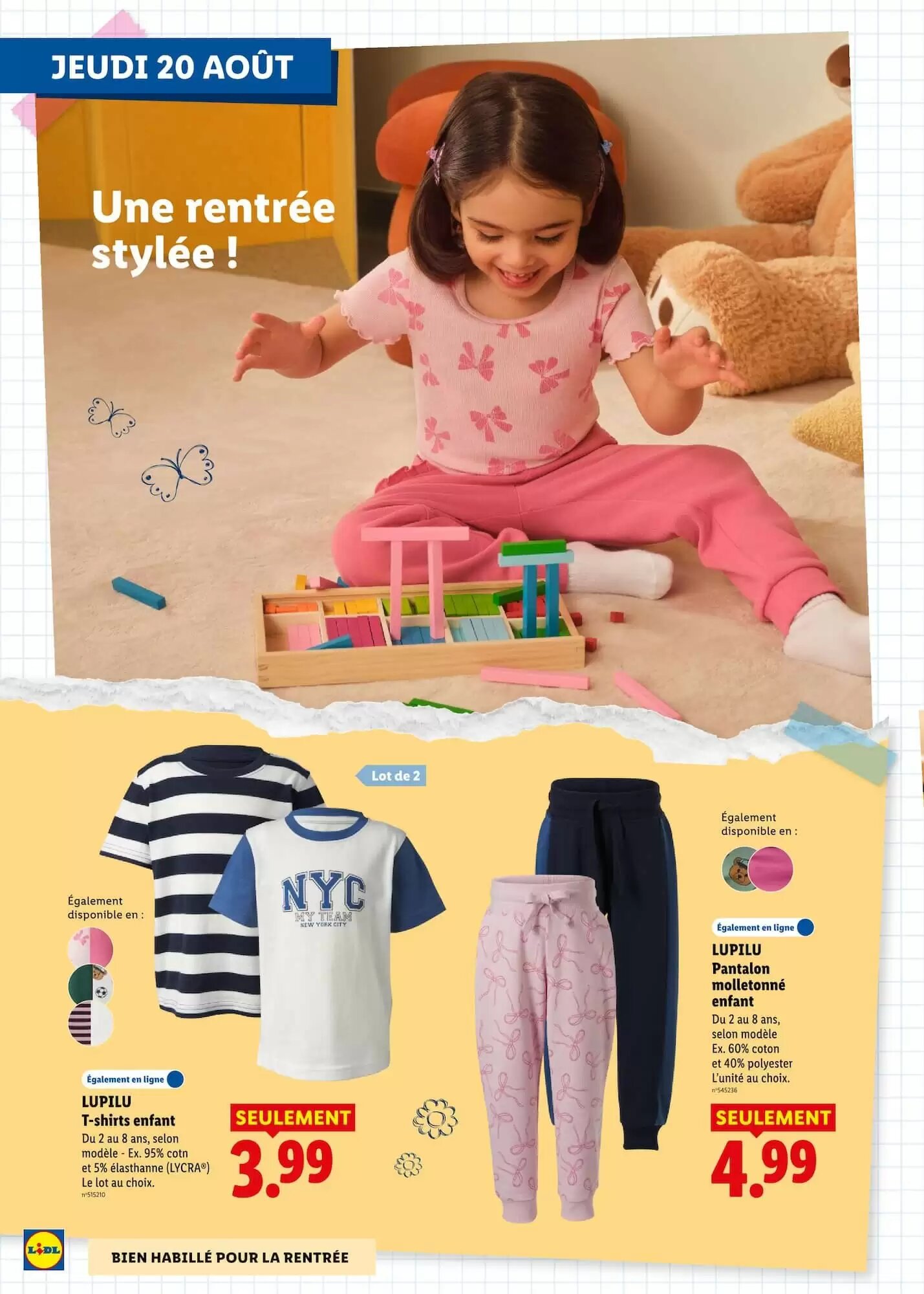 Prospectus promotionnel Lidl valable à partir du 13/08/2026 - Page 22.