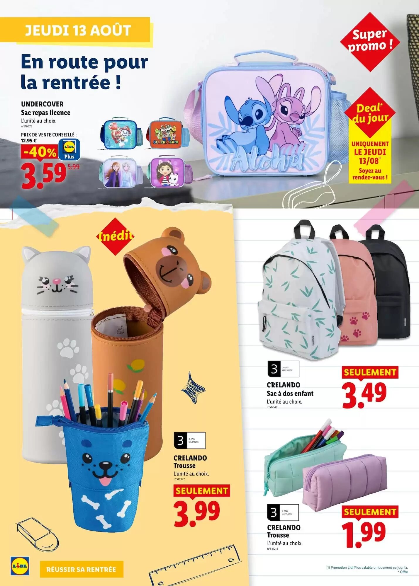 Prospectus promotionnel Lidl valable à partir du 13/08/2026 - Page 4.
