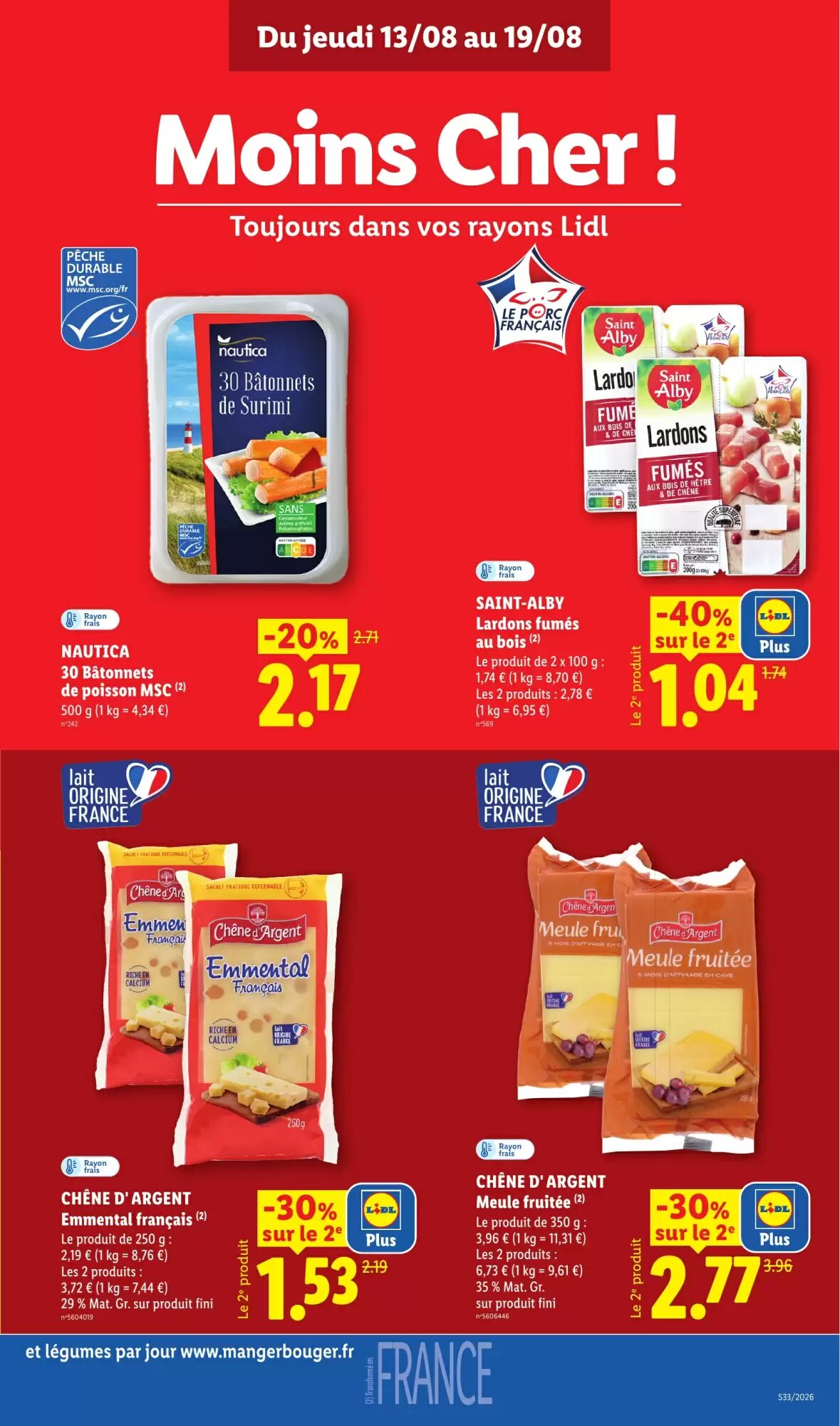 Prospectus promotionnel Lidl valable à partir du 13/08/2026 - Page 11.