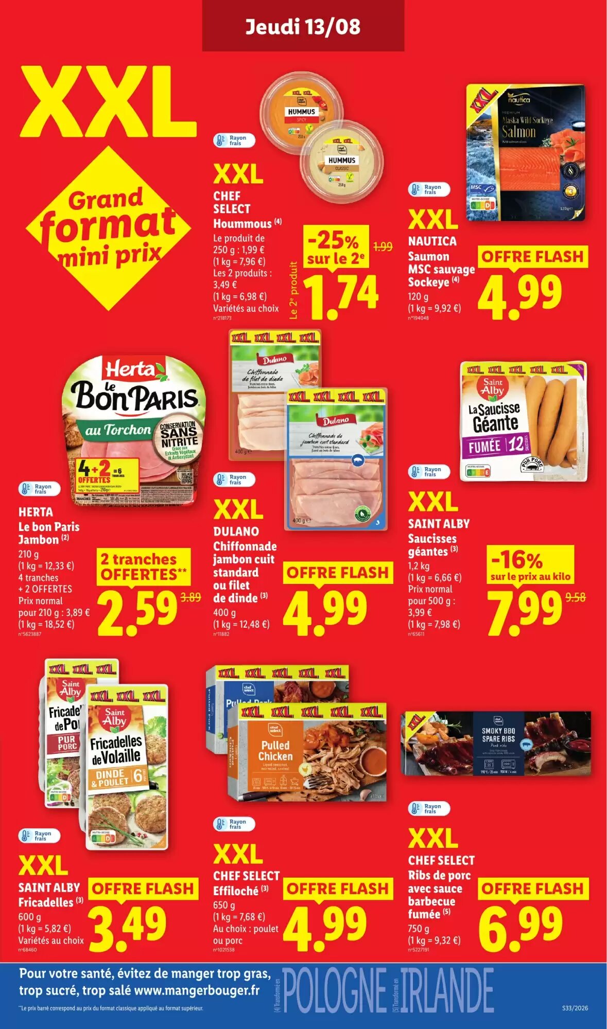 Prospectus promotionnel Lidl valable à partir du 13/08/2026 - Page 15.