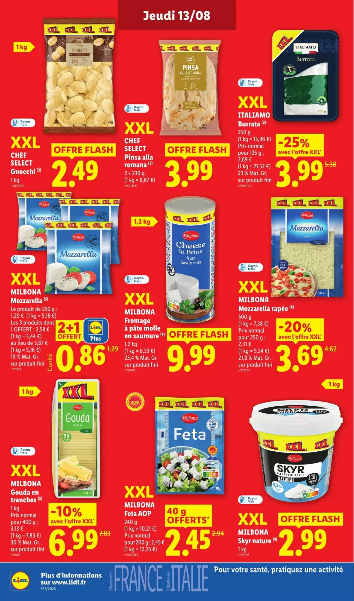 Prospectus promotionnel Lidl valable à partir du 13/08/2026 - Page 16.