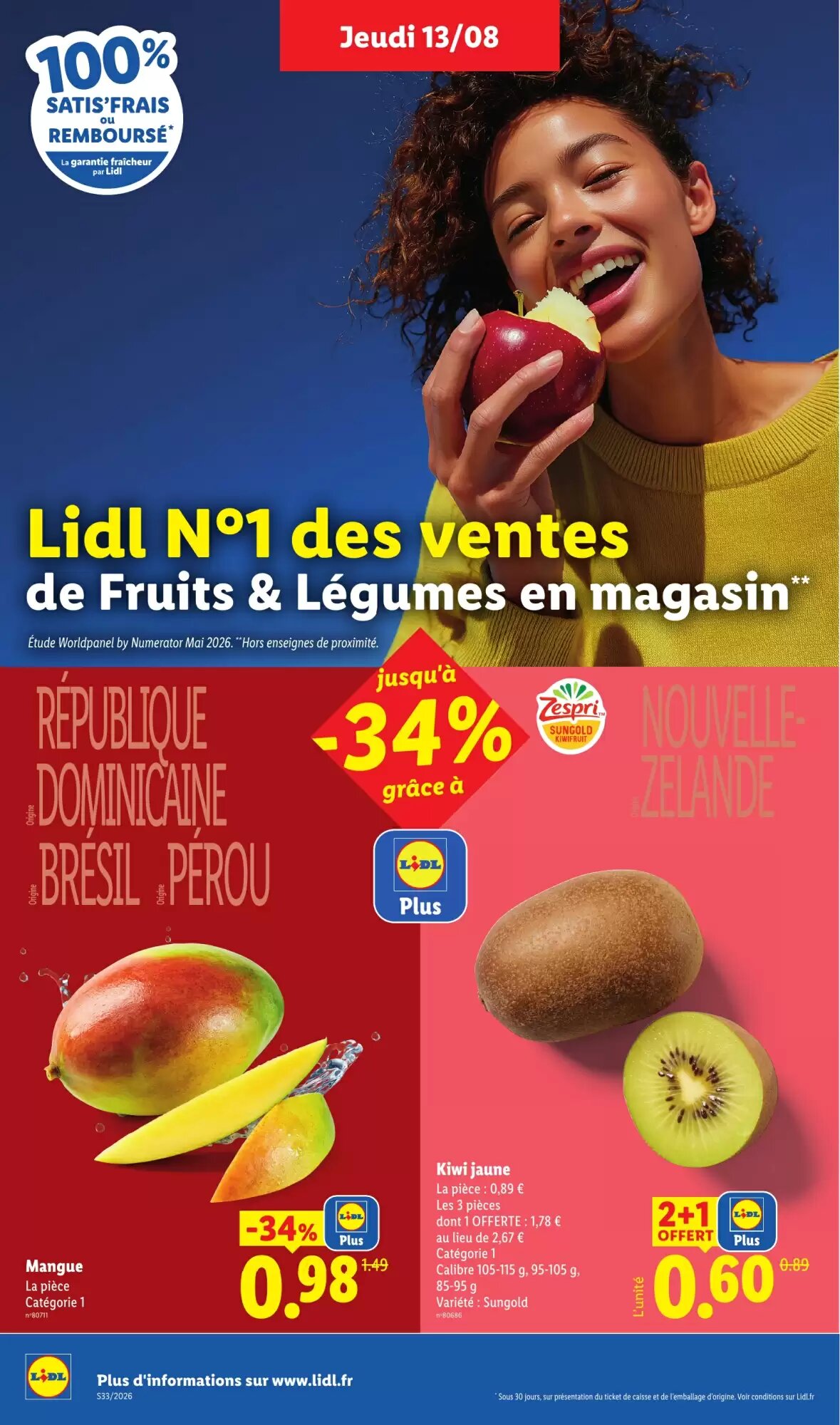 Prospectus promotionnel Lidl valable à partir du 13/08/2026 - Page 2.
