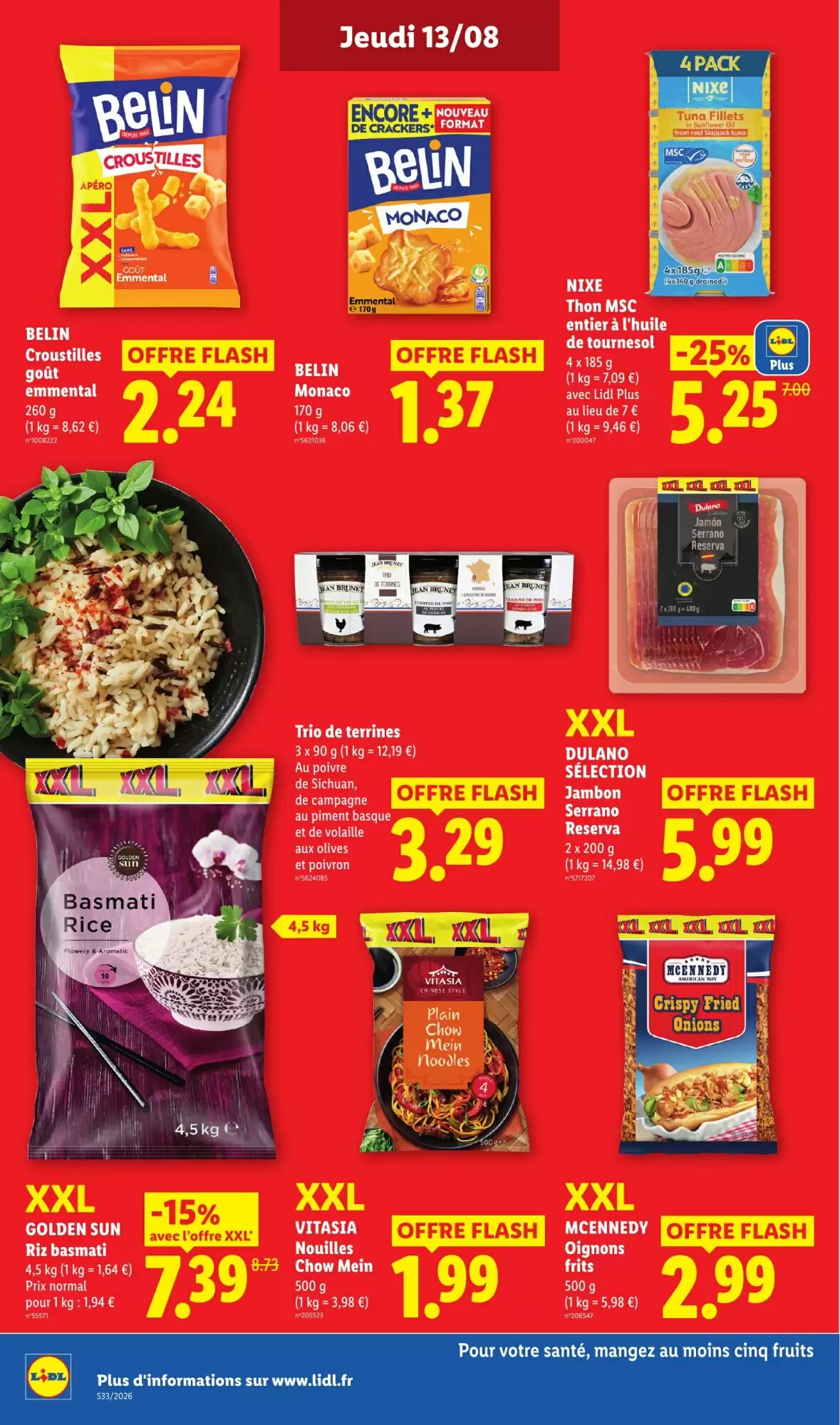 Prospectus promotionnel Lidl valable à partir du 13/08/2026 - Page 20.
