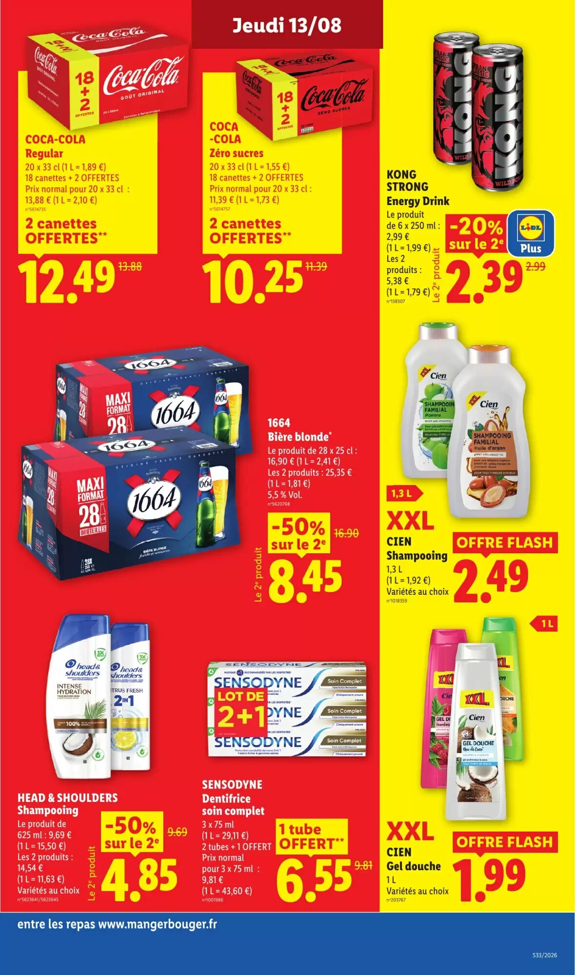 Prospectus promotionnel Lidl valable à partir du 13/08/2026 - Page 23.