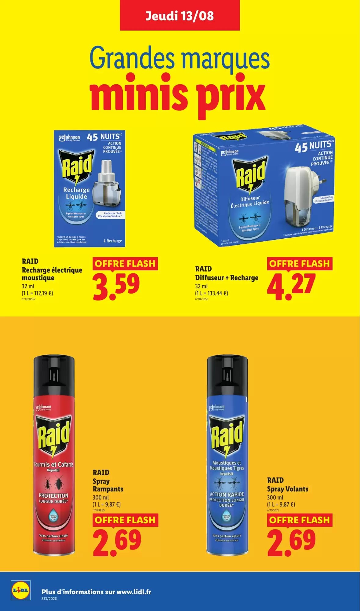 Prospectus promotionnel Lidl valable à partir du 13/08/2026 - Page 24.