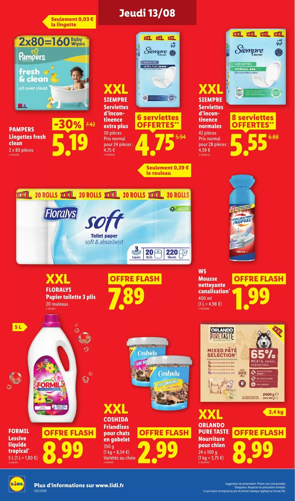 Prospectus promotionnel Lidl valable à partir du 13/08/2026 - Page 26.