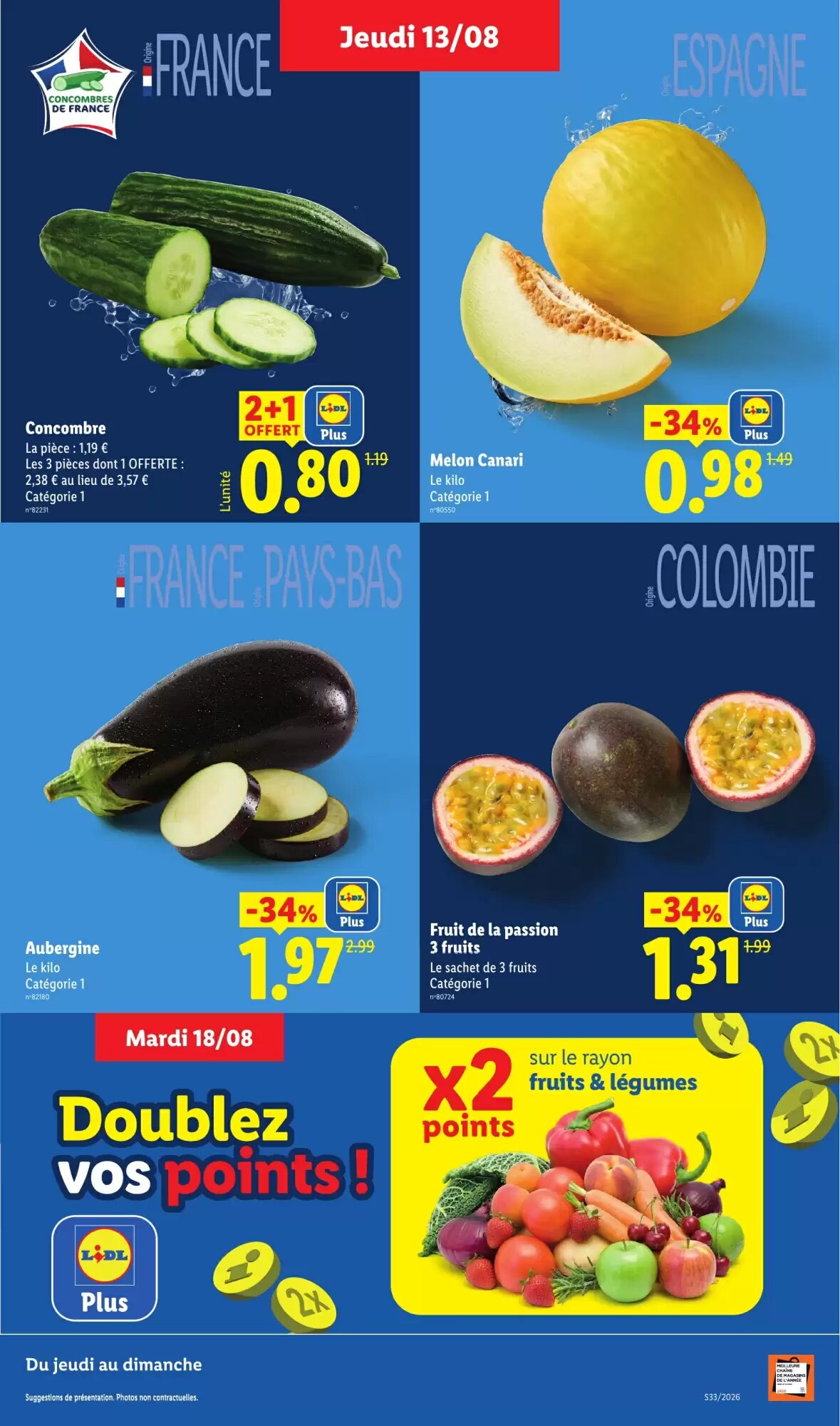 Prospectus promotionnel Lidl valable à partir du 13/08/2026 - Page 3.