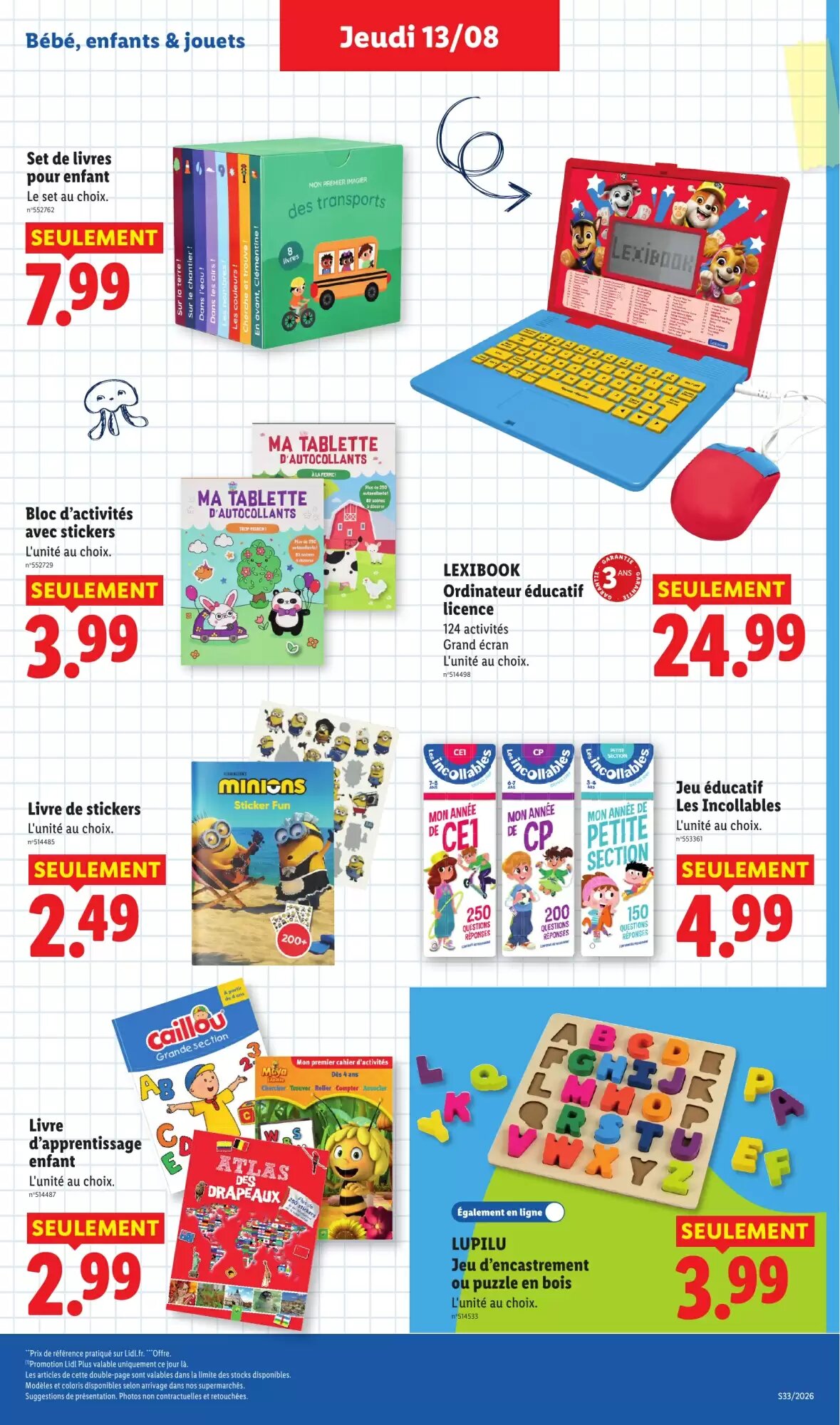 Prospectus promotionnel Lidl valable à partir du 13/08/2026 - Page 41.