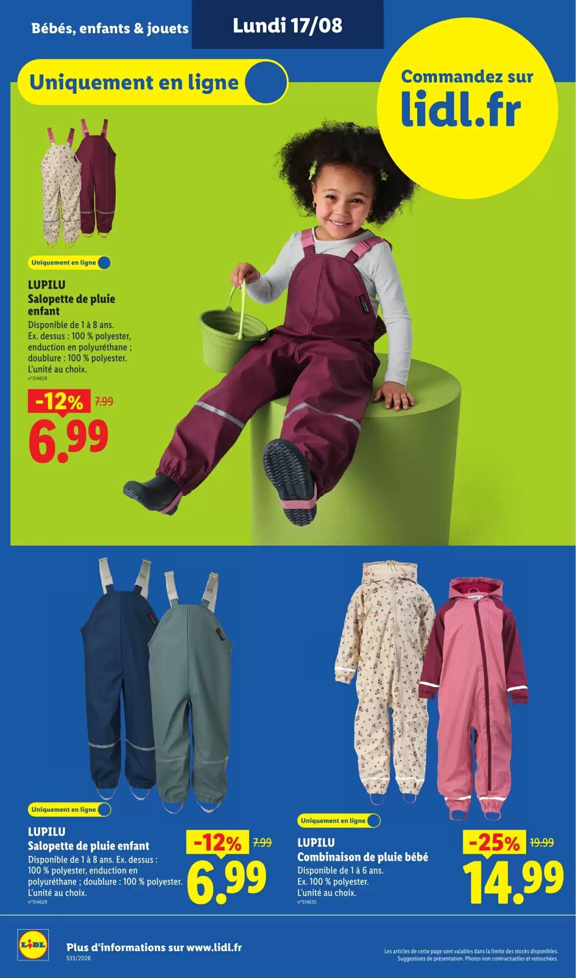 Prospectus promotionnel Lidl valable à partir du 13/08/2026 - Page 50.