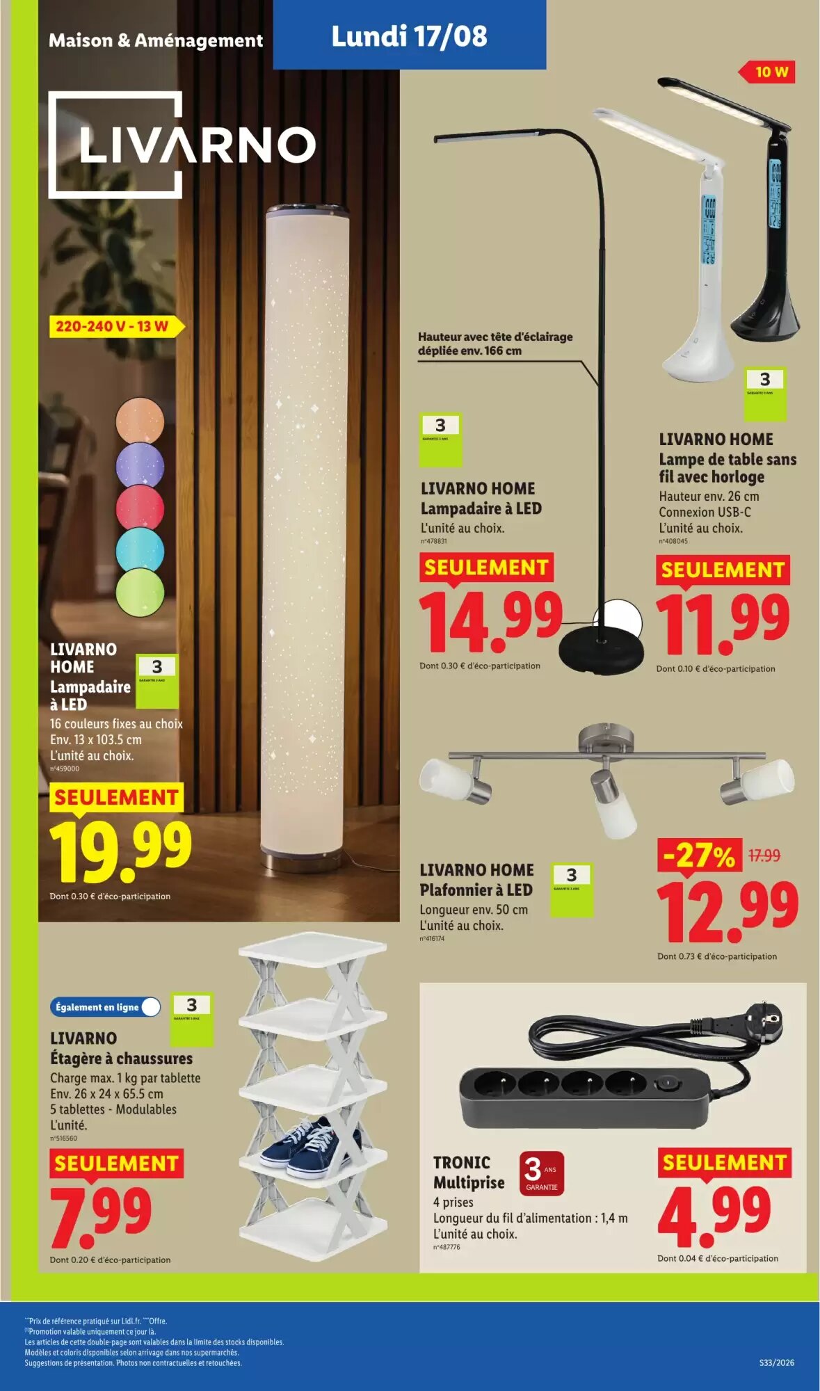 Prospectus promotionnel Lidl valable à partir du 13/08/2026 - Page 55.