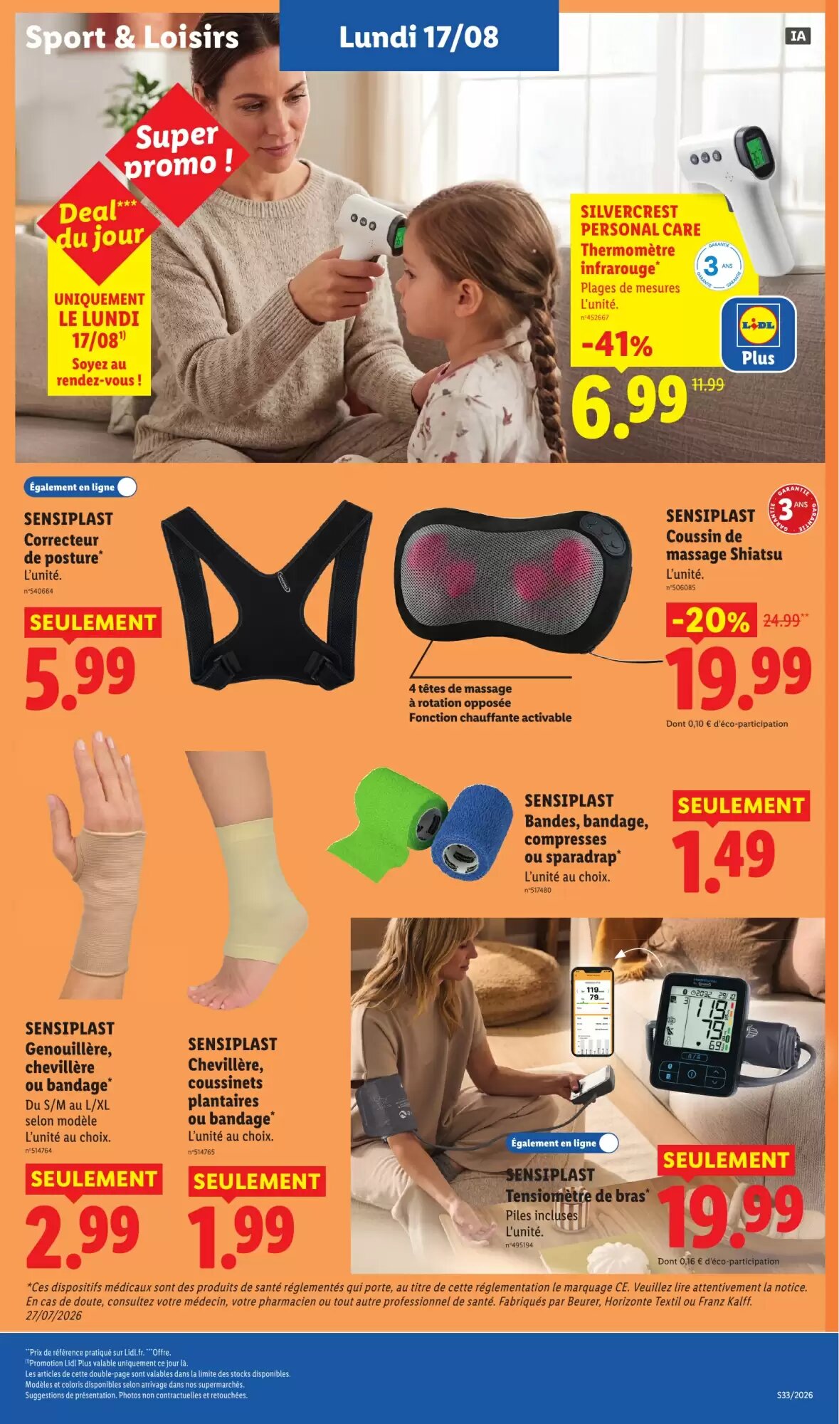 Prospectus promotionnel Lidl valable à partir du 13/08/2026 - Page 57.