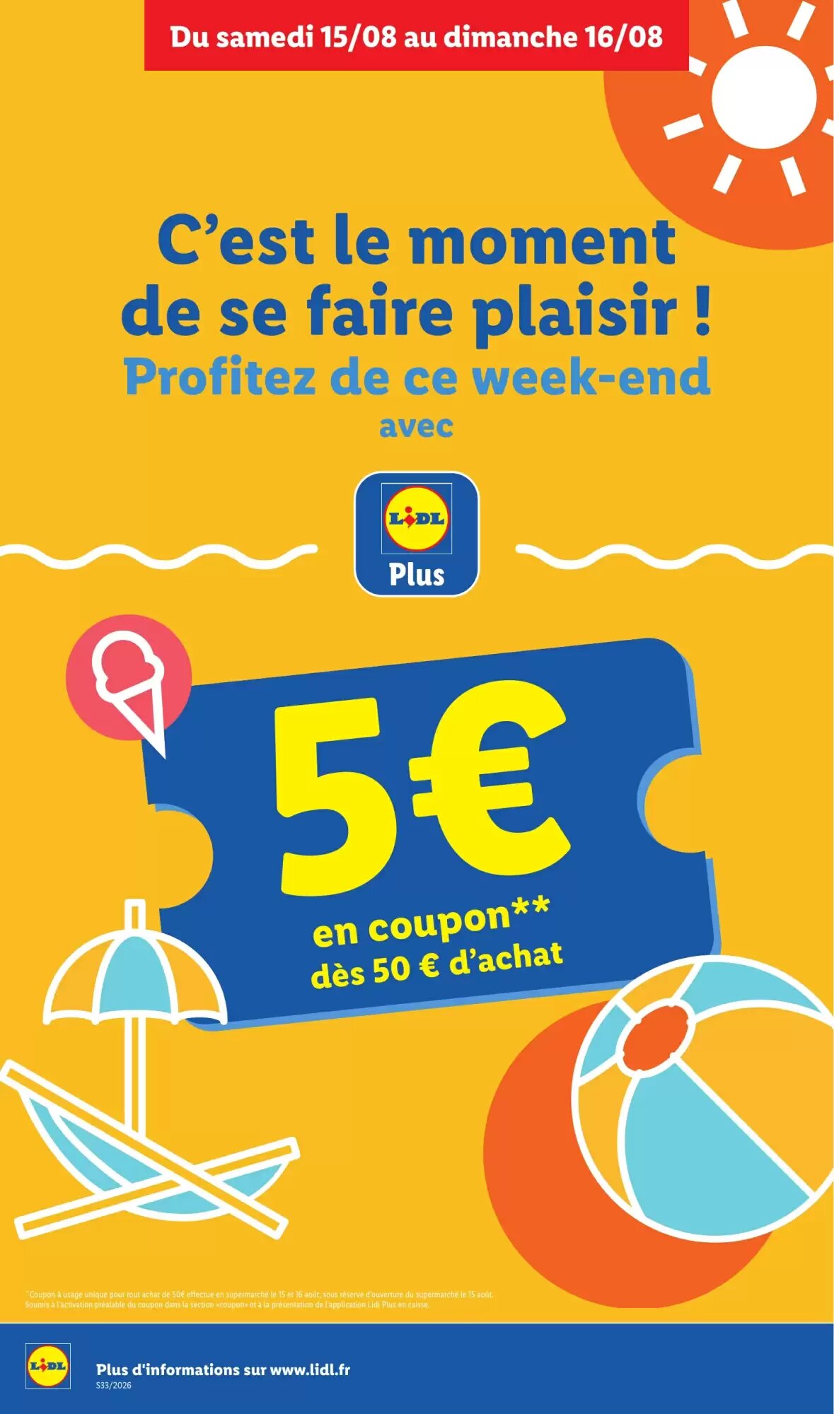 Prospectus promotionnel Lidl valable à partir du 13/08/2026 - Page 58.